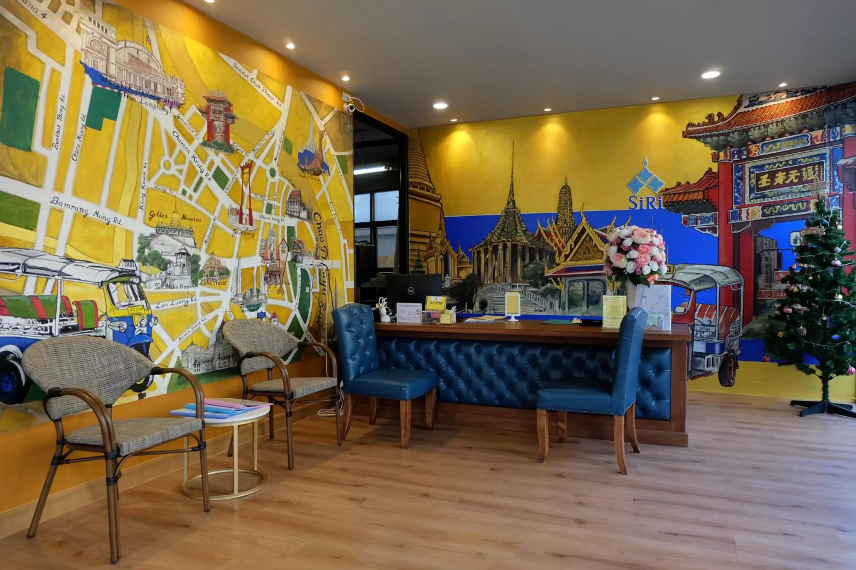 Lobby or reception in Siri Oriental Bangkok Hotel - SHA Extra Plus