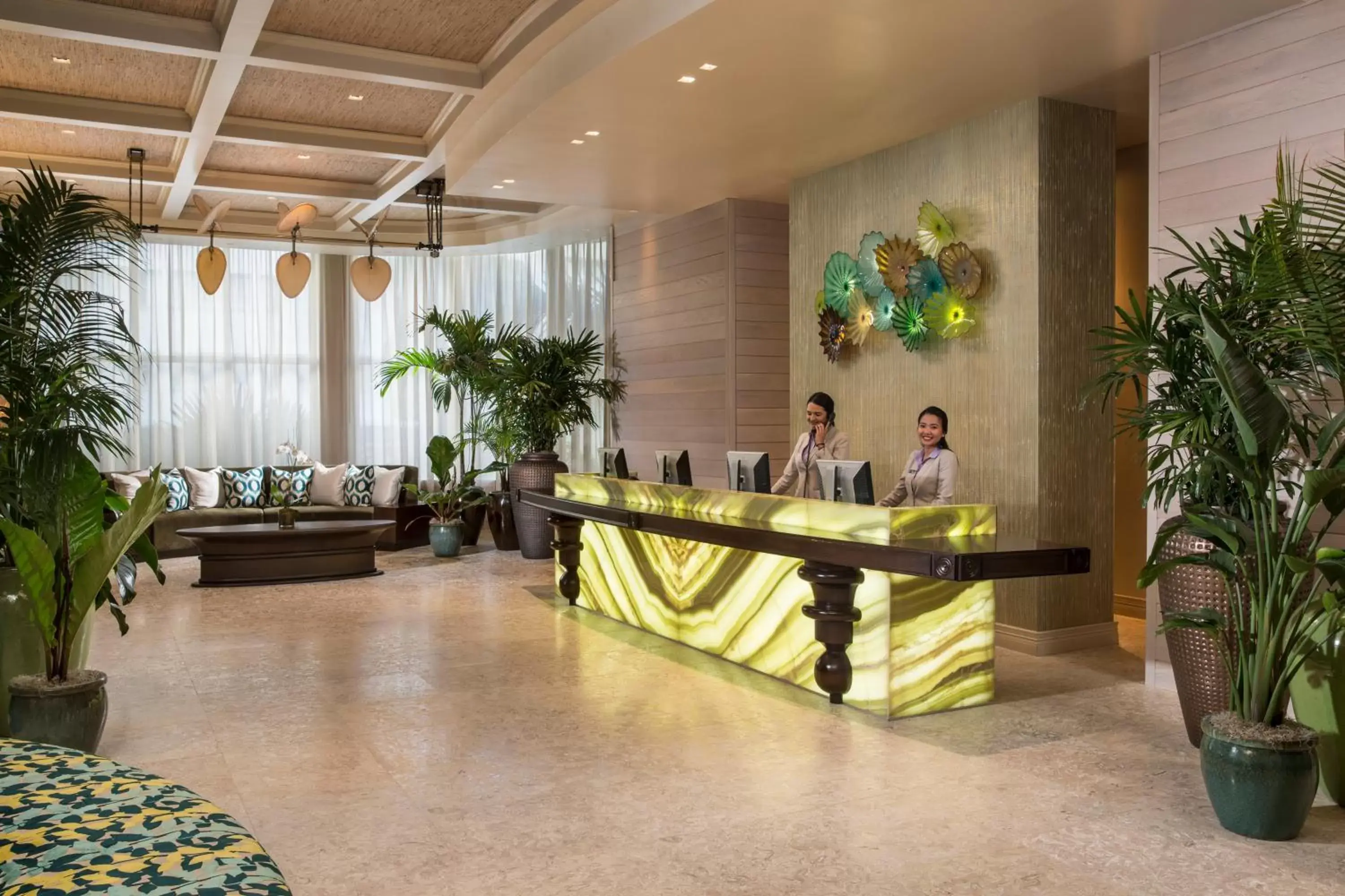 Staff, Lobby/Reception in The Palms Hotel & Spa
