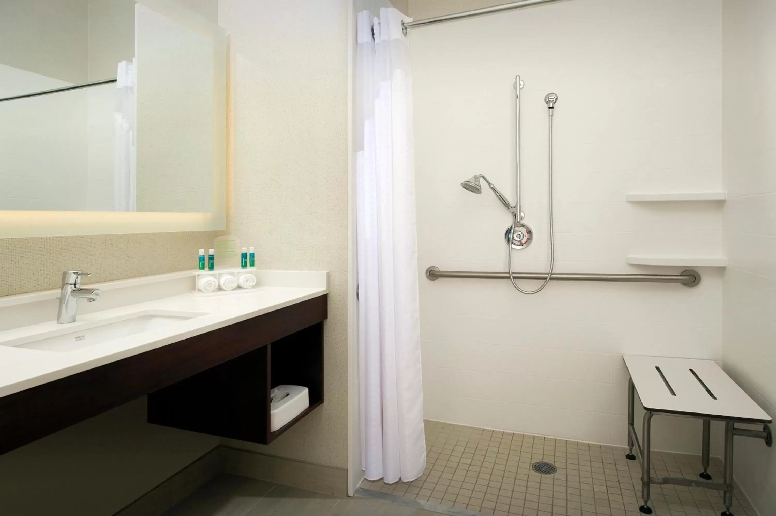 Bathroom in Holiday Inn Express & Suites Charlottesville - Ruckersville, an IHG Hotel