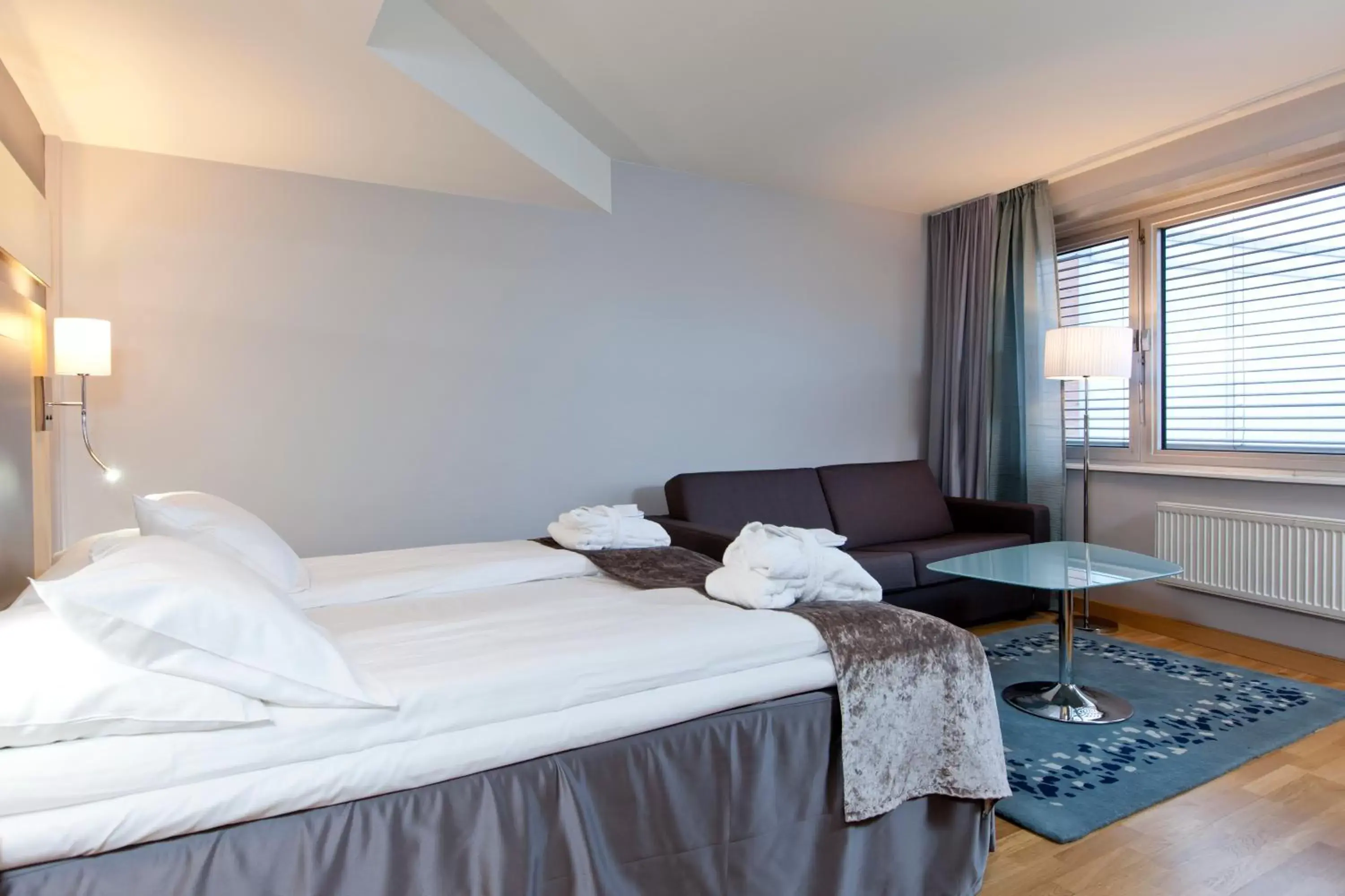 Bed in Thon Hotel Lillestrøm