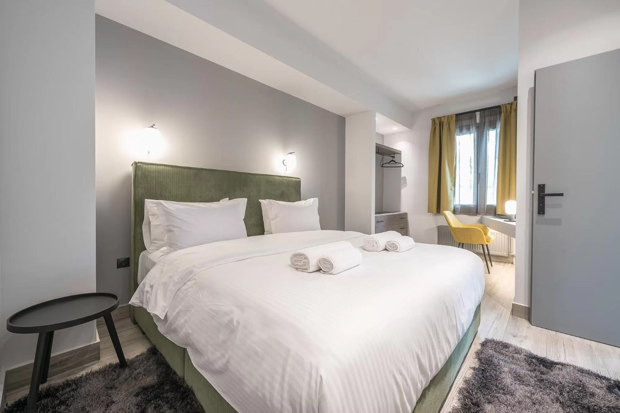 Bed in Snowglory Boutique Hotel