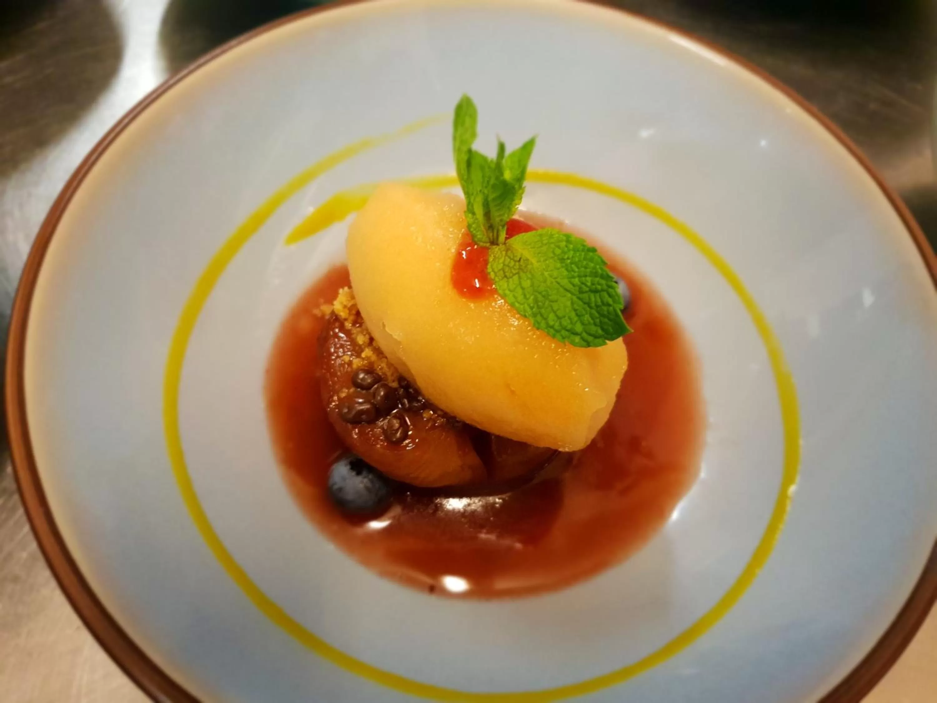 Food close-up in Hotel Restaurant Verst