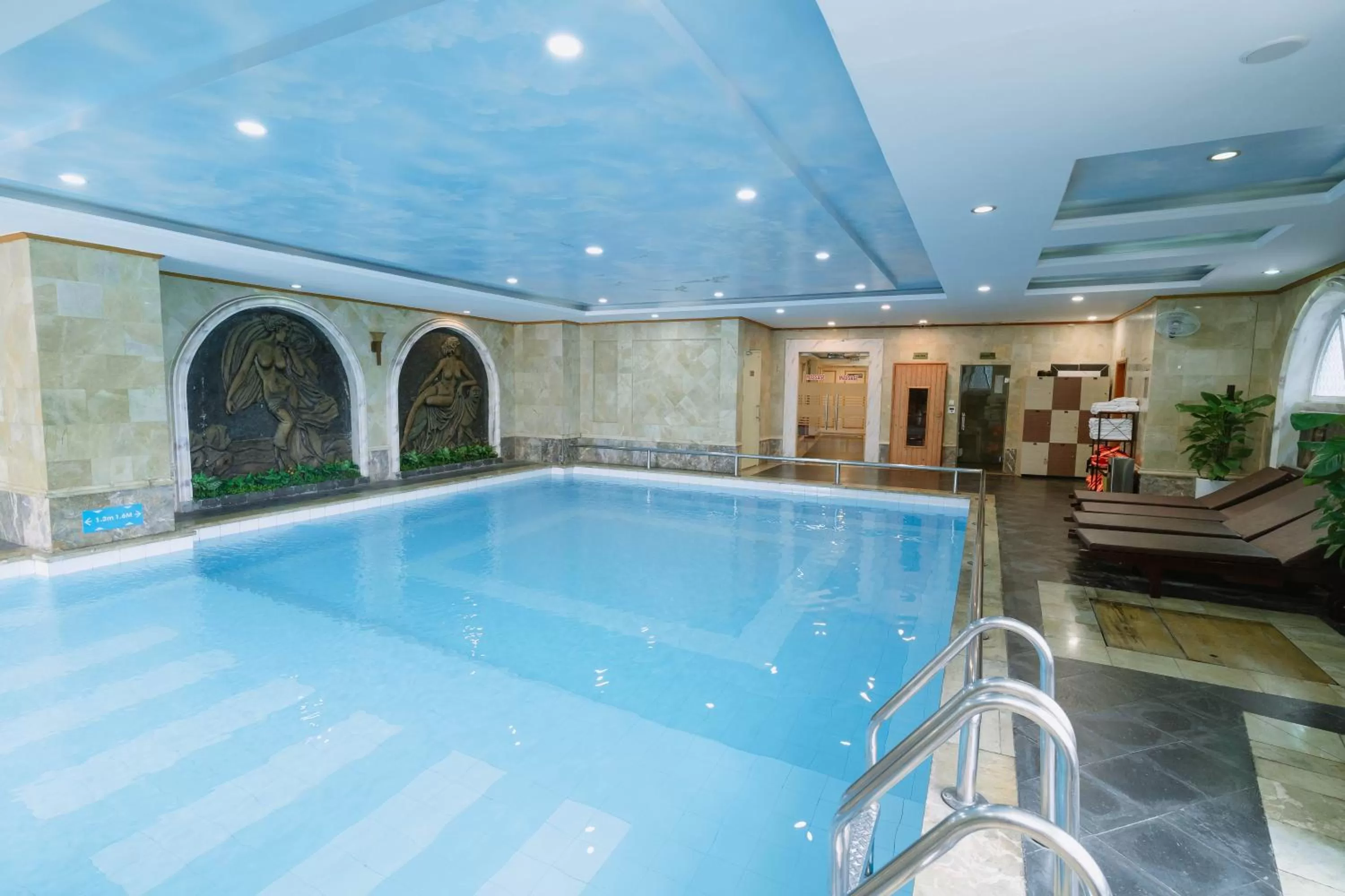 Swimming pool in A25 Luxury Hotel