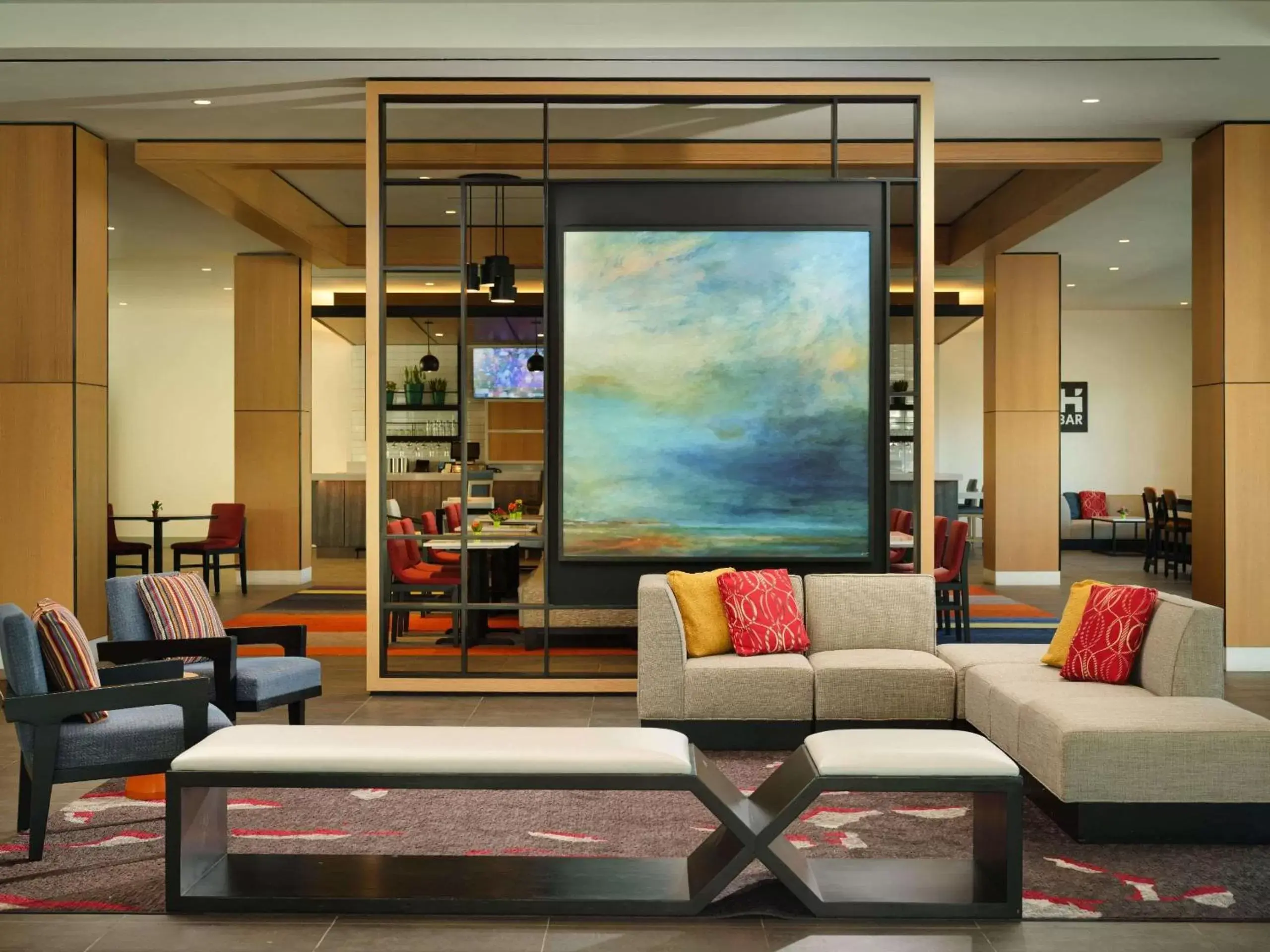 Lobby or reception, Seating Area in Hyatt House LA - University Medical Center