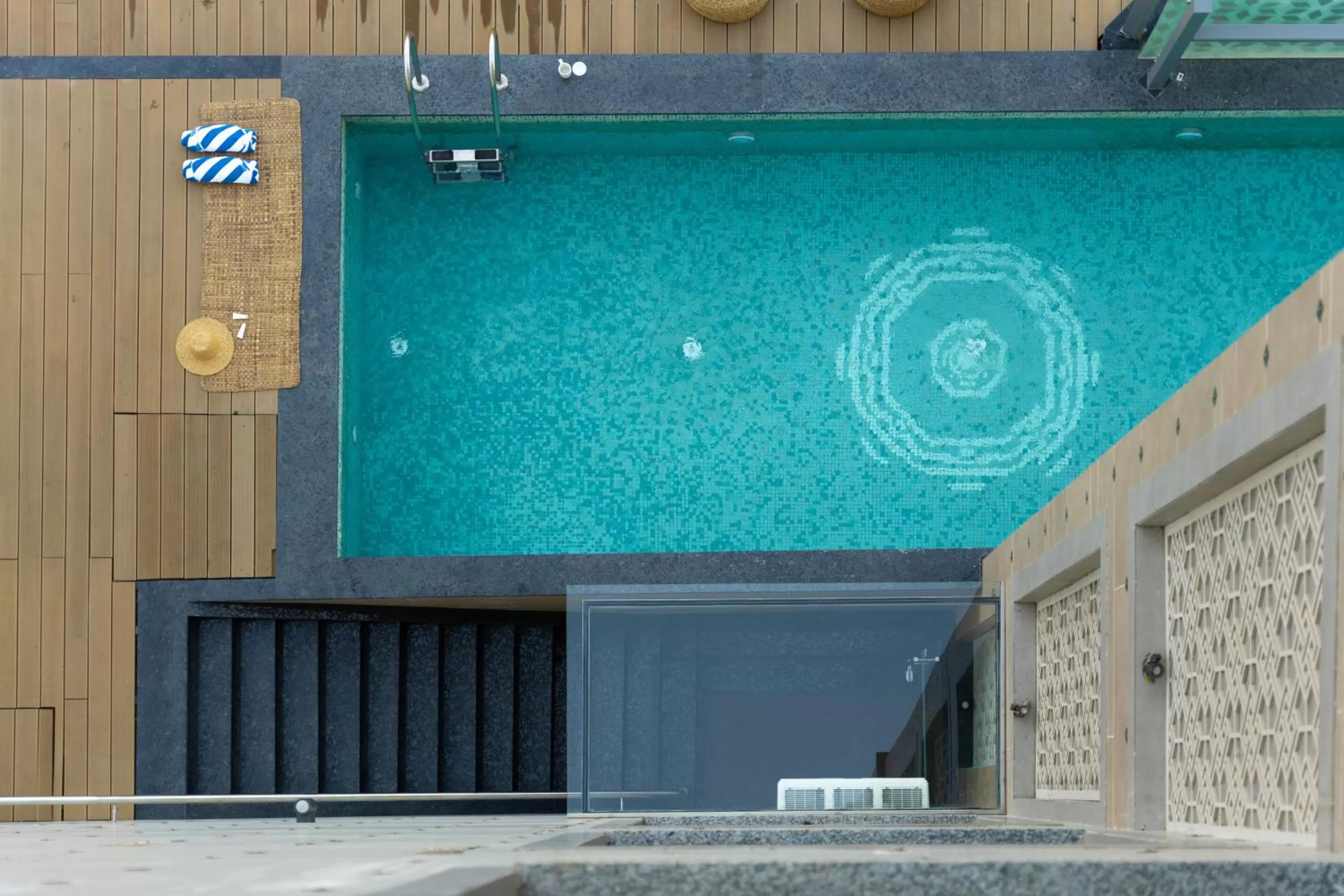 Swimming pool in The Greenwood Guwahati - A Luxury Boutique Hotel
