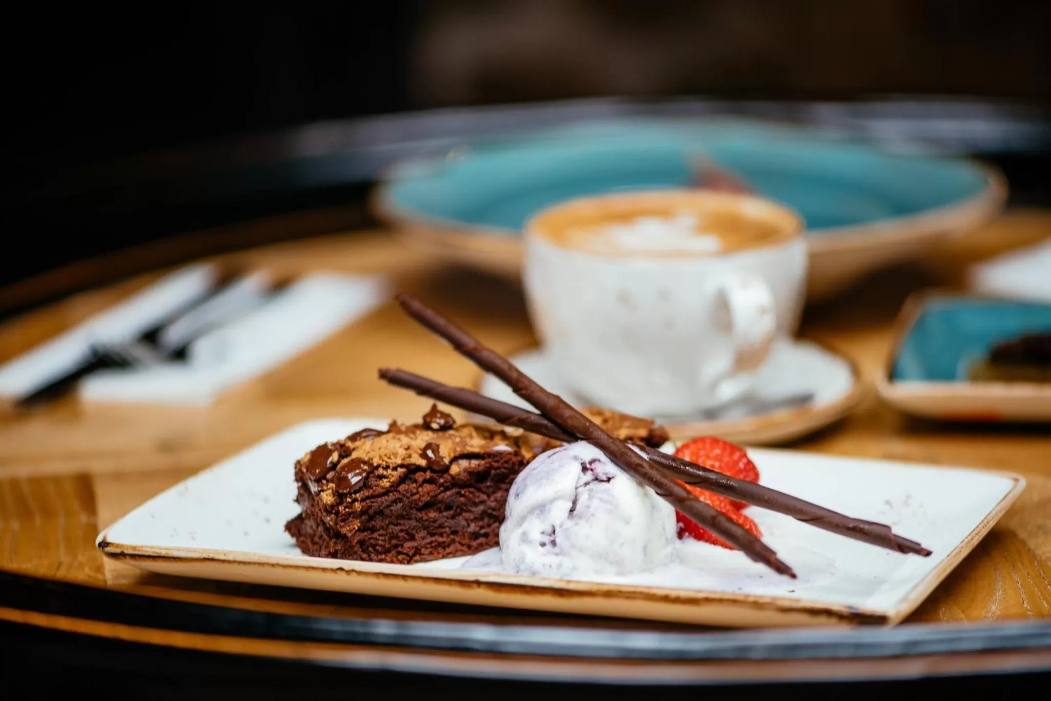 Food close-up in Bowfield Hotel and Spa