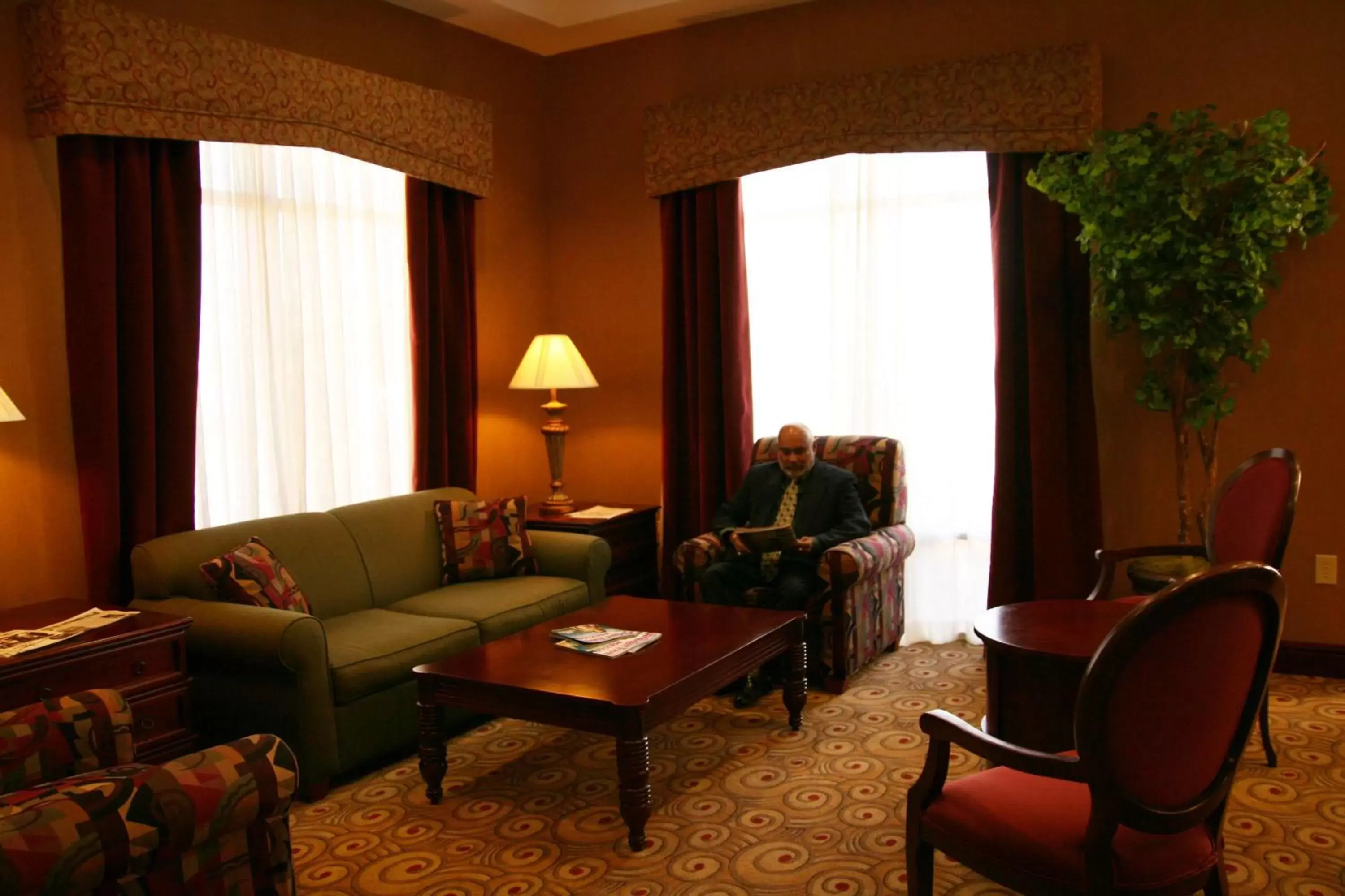 Lobby or reception, Seating Area in Hampton Inn Vidalia