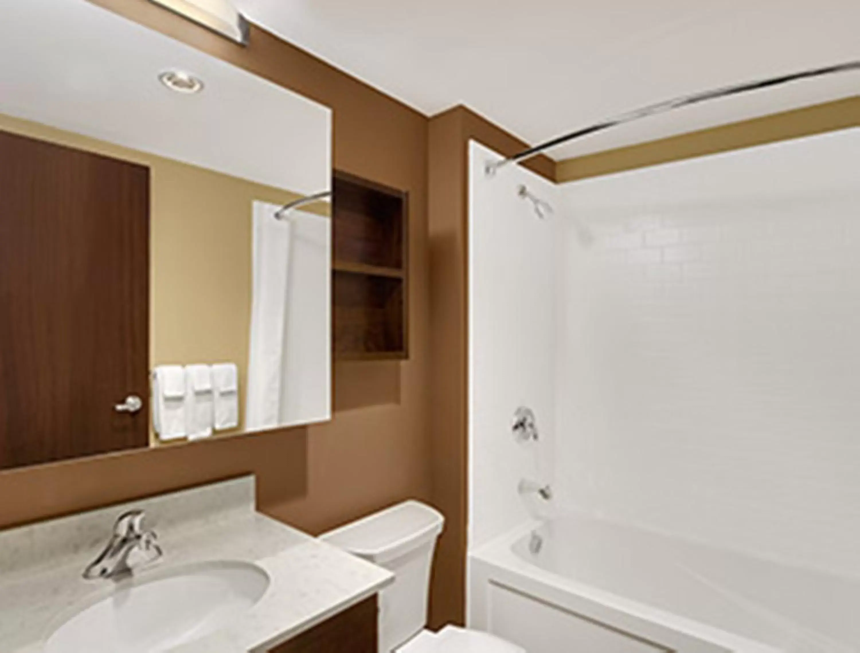 Bathroom in Microtel Inn & Suites by Wyndham - Timmins