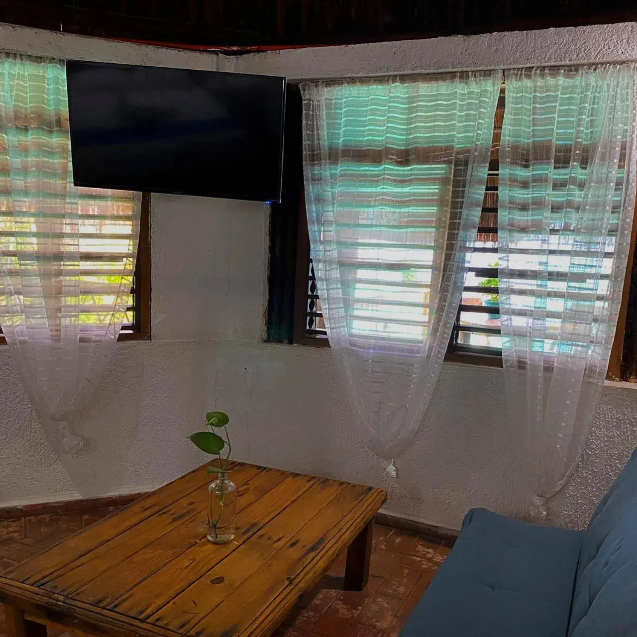 Living room, TV/Entertainment Center in L.Hotelito Tulum