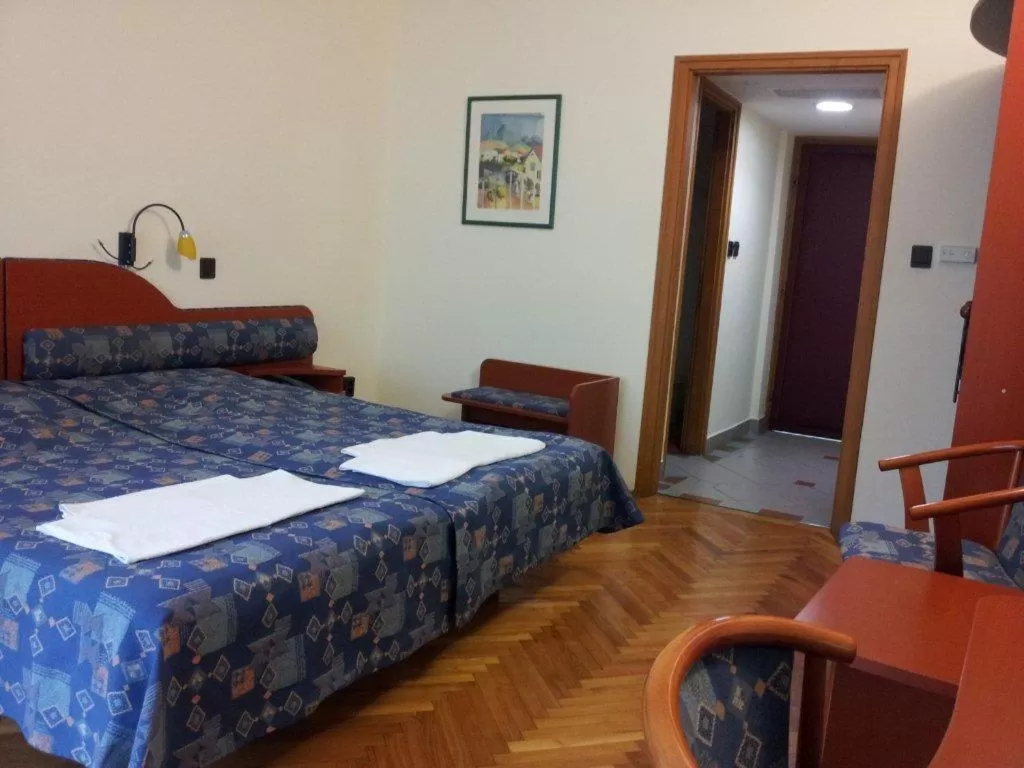 Bed in Fenyves Wellness Hotel Békéscsaba