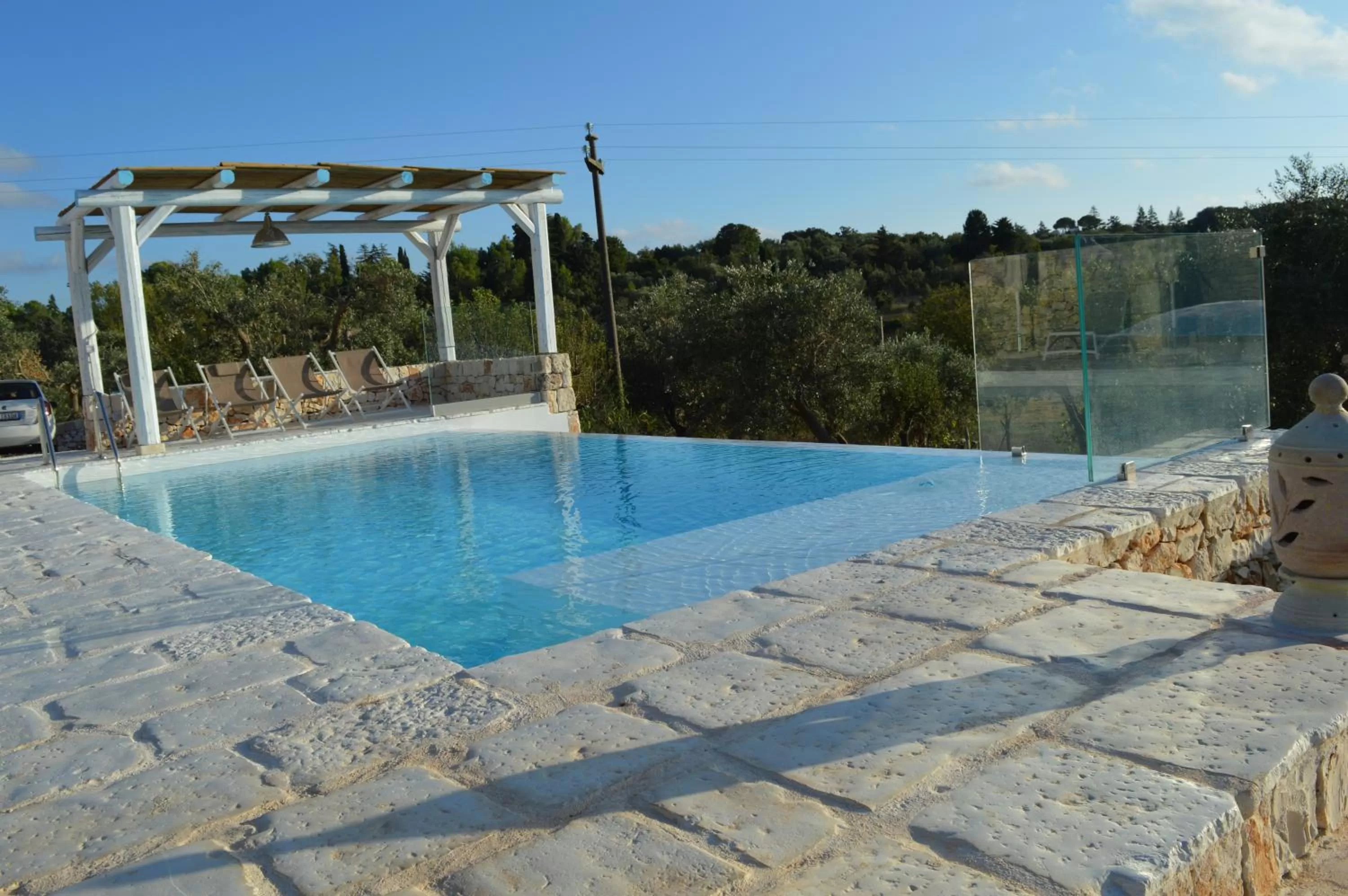 Swimming pool in Trulli Terra Magica