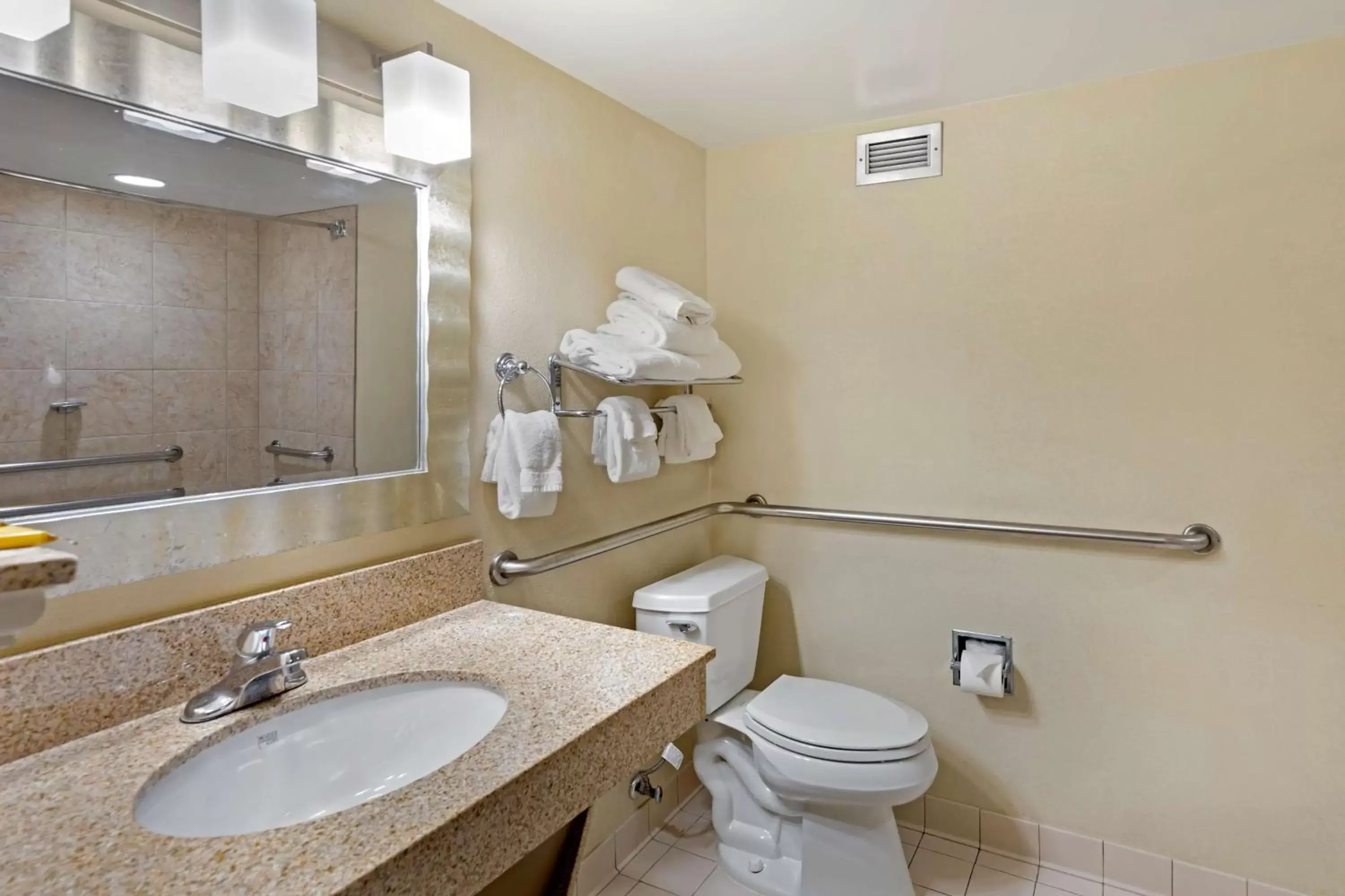 Bathroom in Best Western Plus Madison-Huntsville Hotel