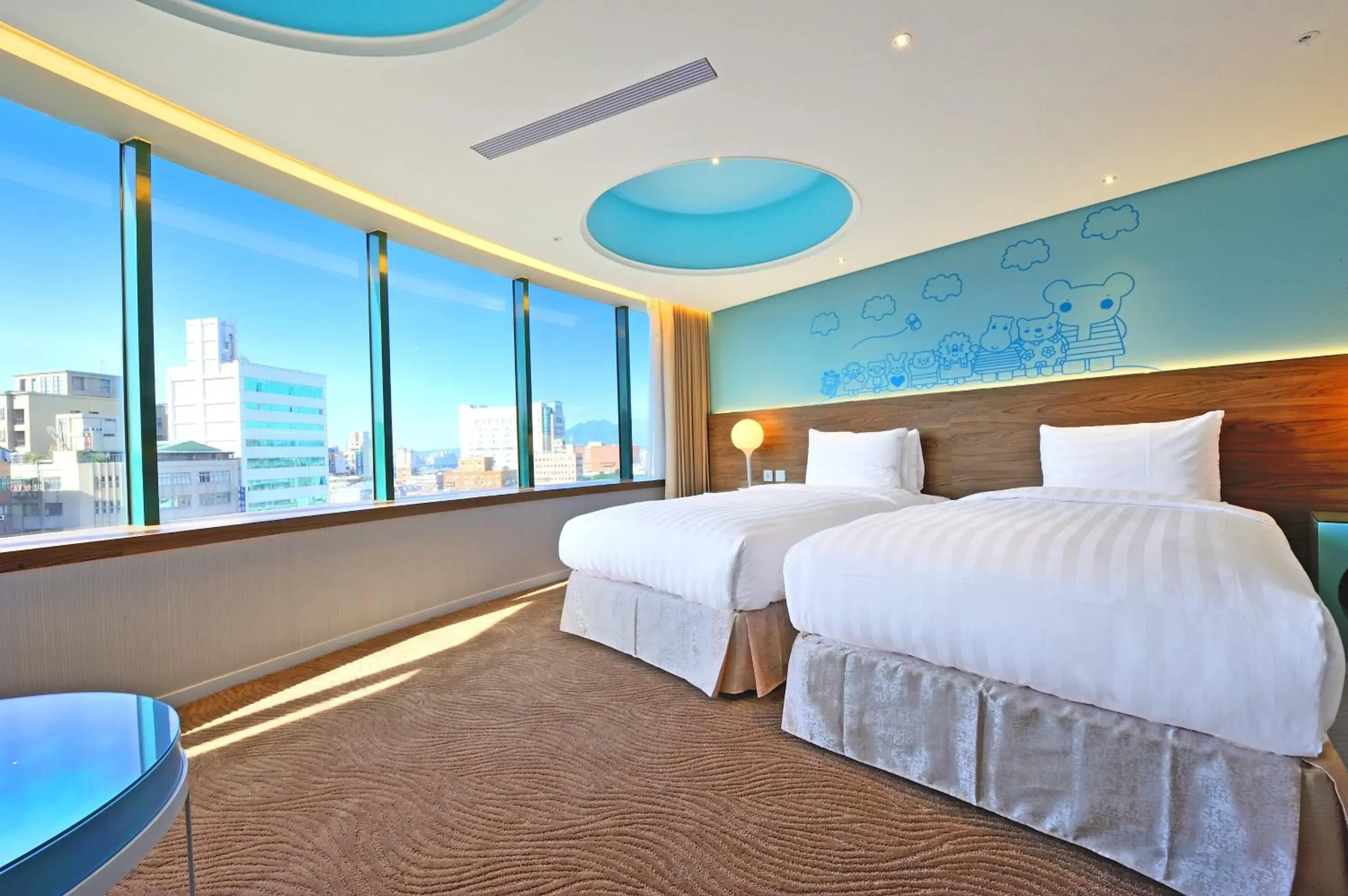 Bed in Green World Hotel - Zhonghua