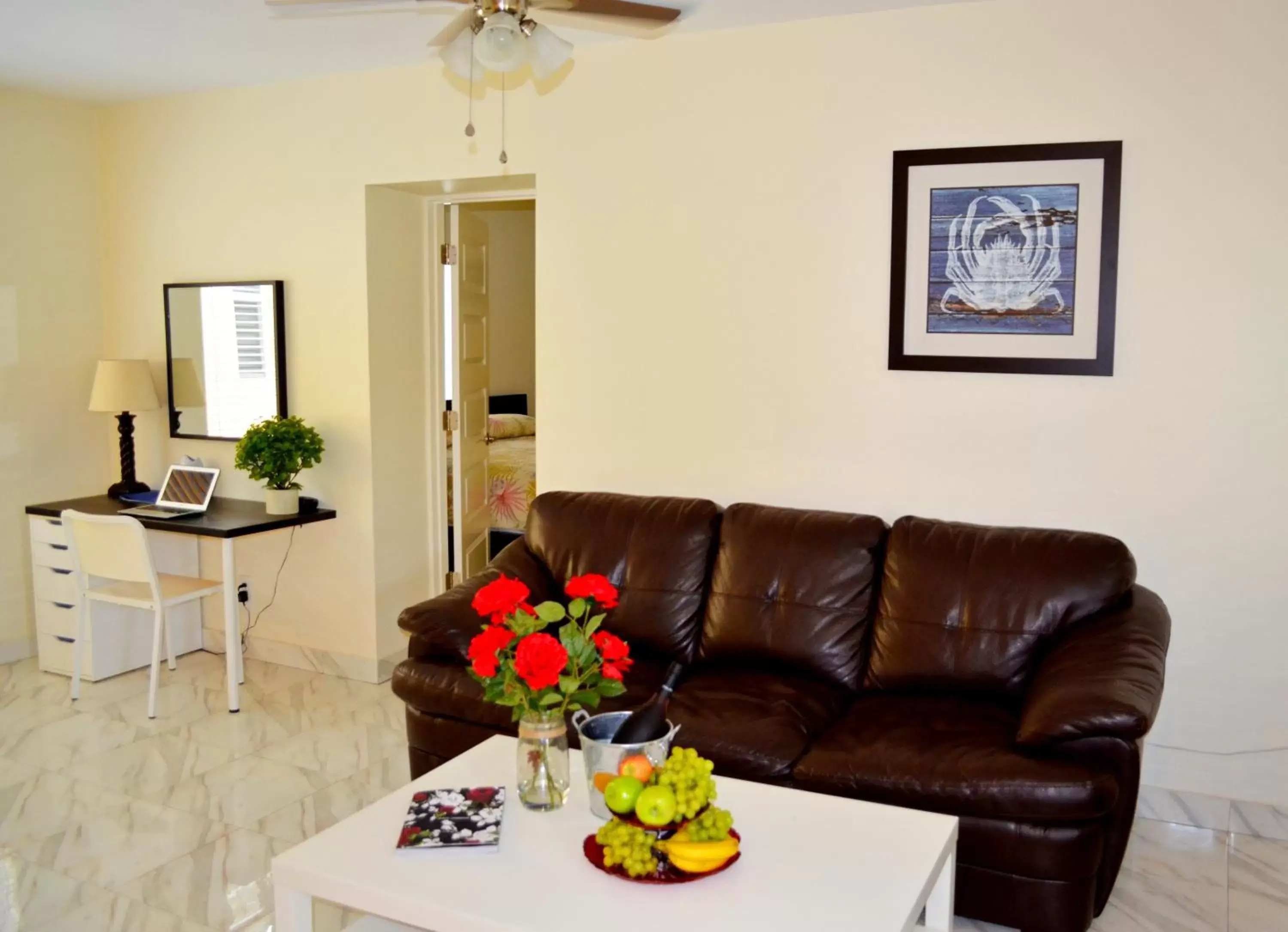 Living room, Seating Area in Ocean Drive Villas
