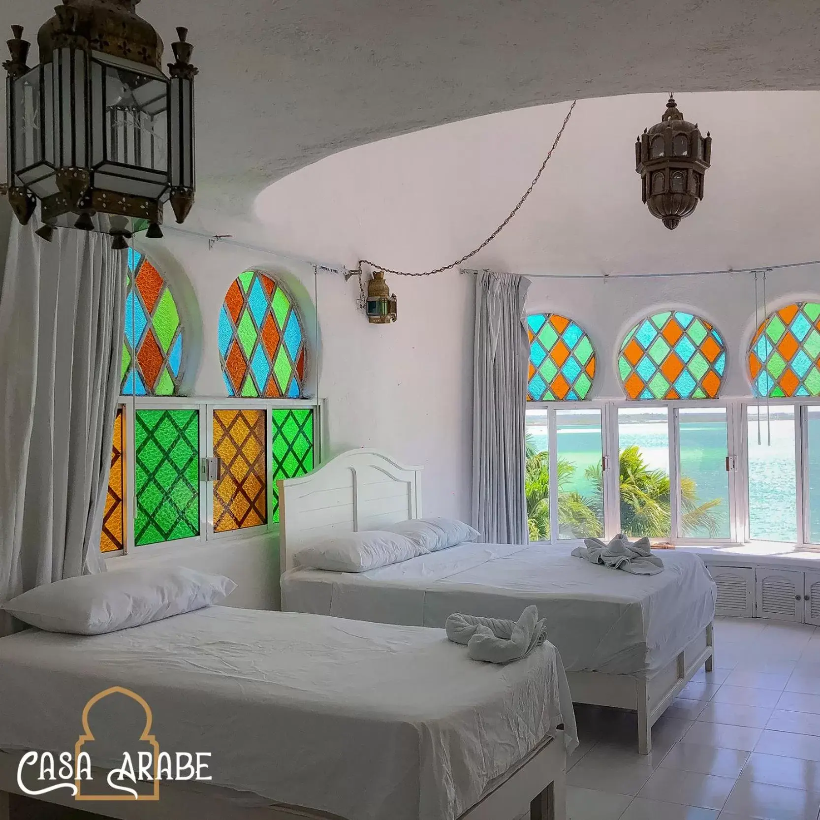 Bed in Casa Árabe