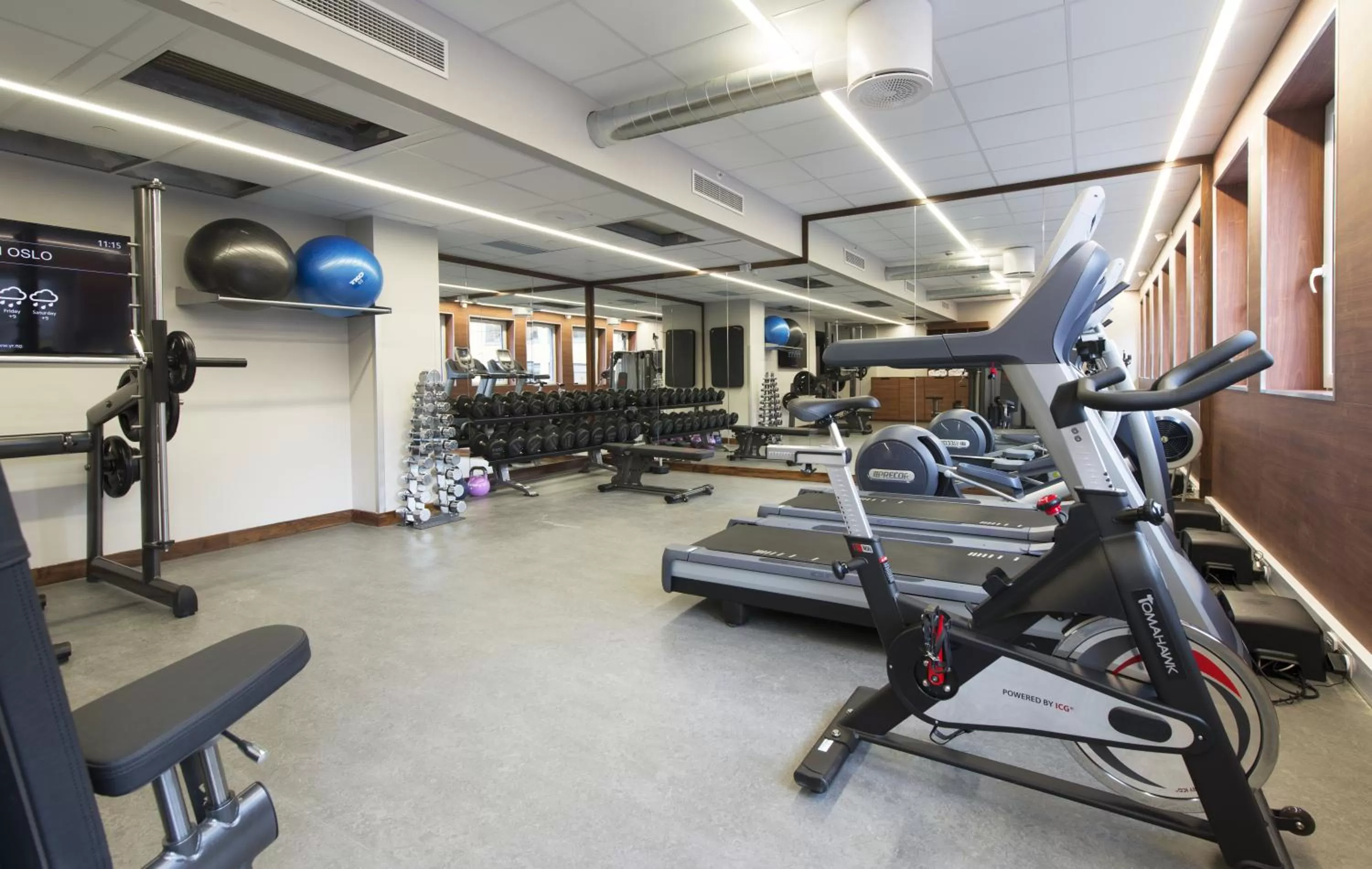 Fitness centre/facilities in Thon Hotel Rosenkrantz Oslo