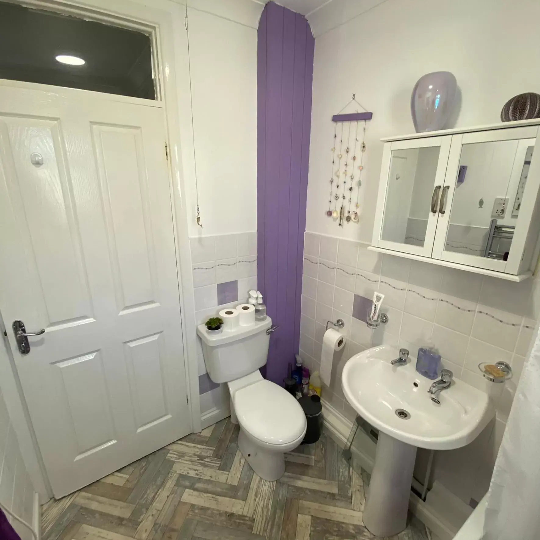 Toilet, Bathroom in Agapanthus Bed & Breakfast - Fraddam
