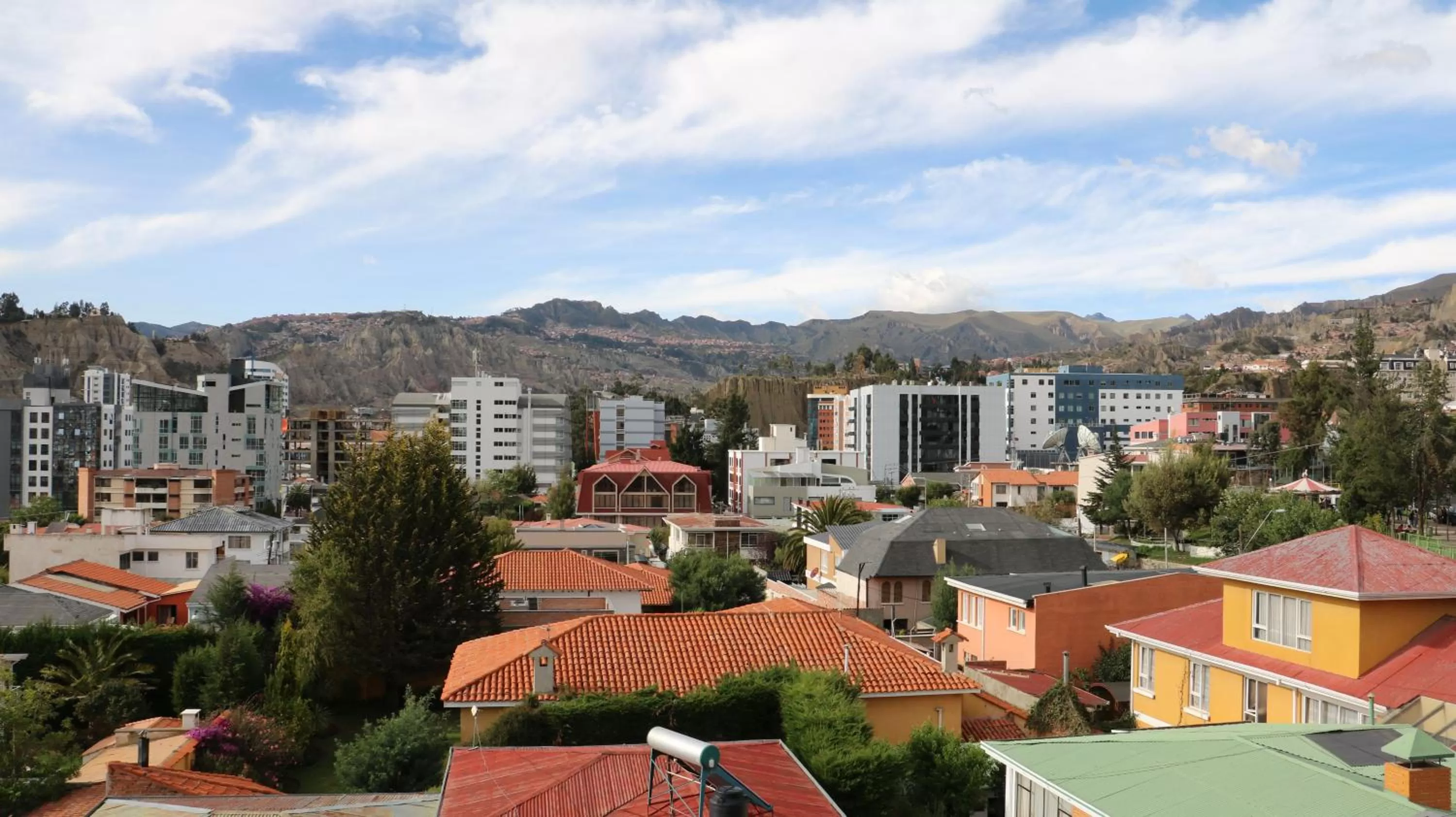 City view in Delfines Apart Hotel