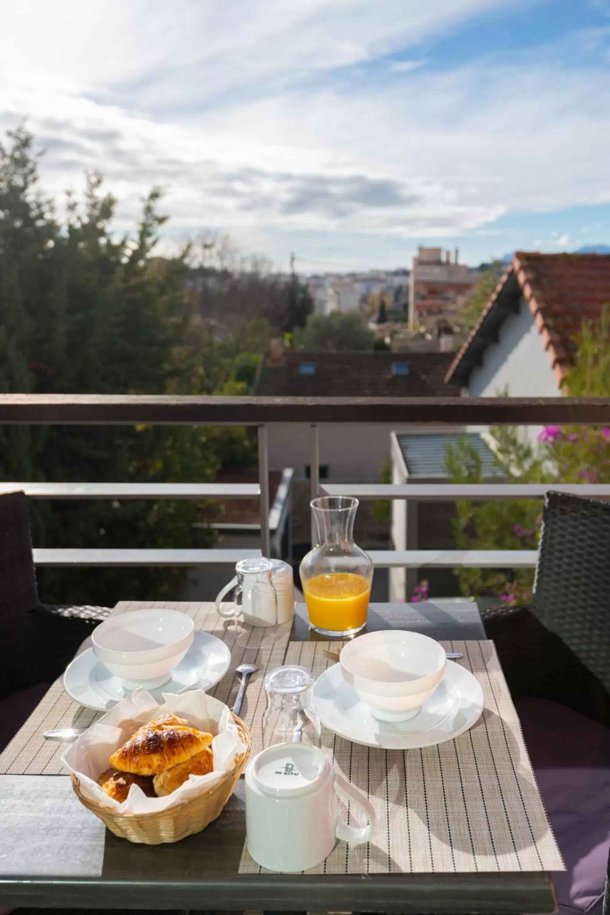 Balcony/Terrace in Zenitude Hôtel-Résidences Le Cannet