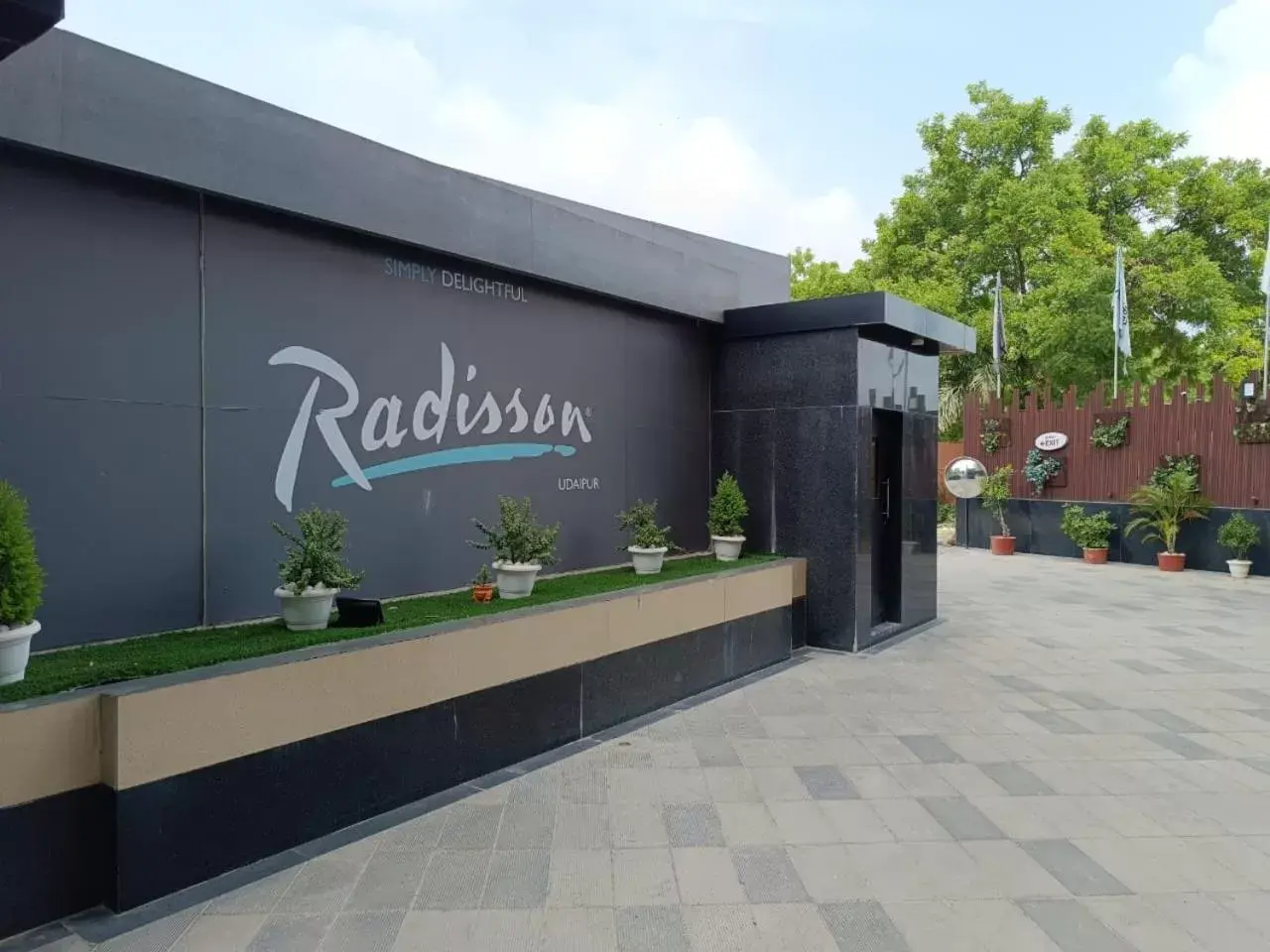 Property Building in Radisson Udaipur