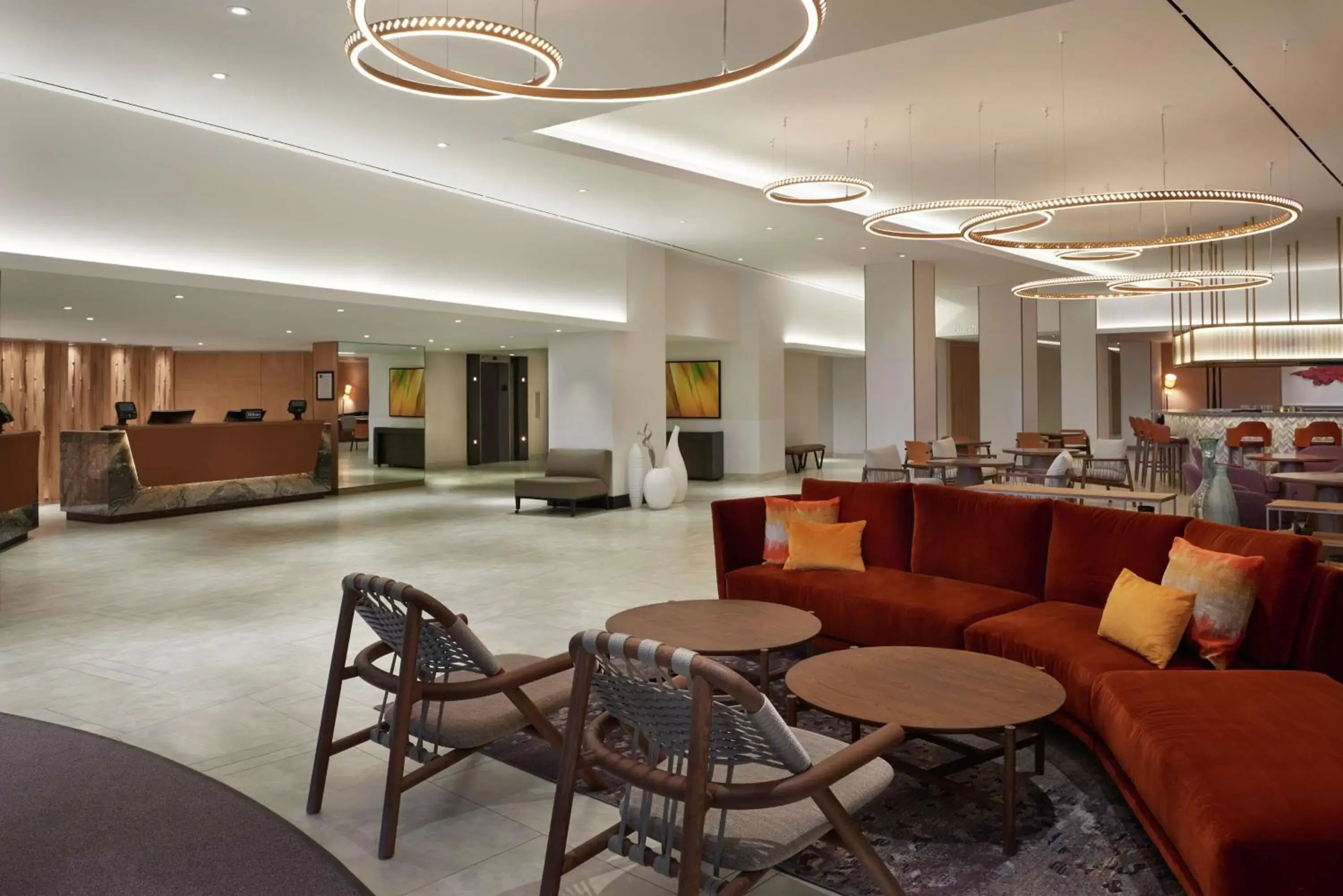 Lobby or reception, Lobby/Reception in Hilton Toronto Airport Hotel & Suites