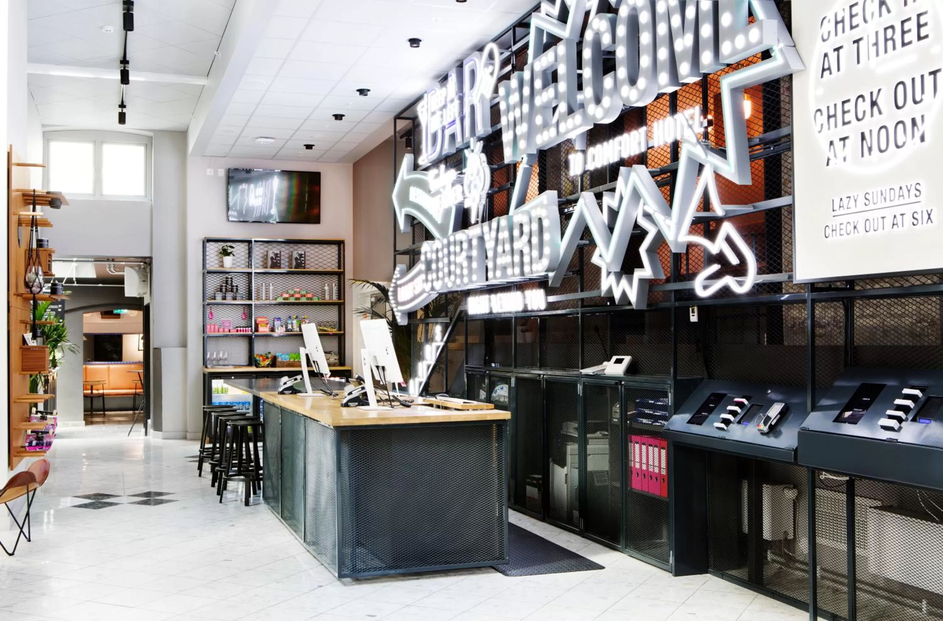 Lobby or reception in Comfort Hotel Karl Johan