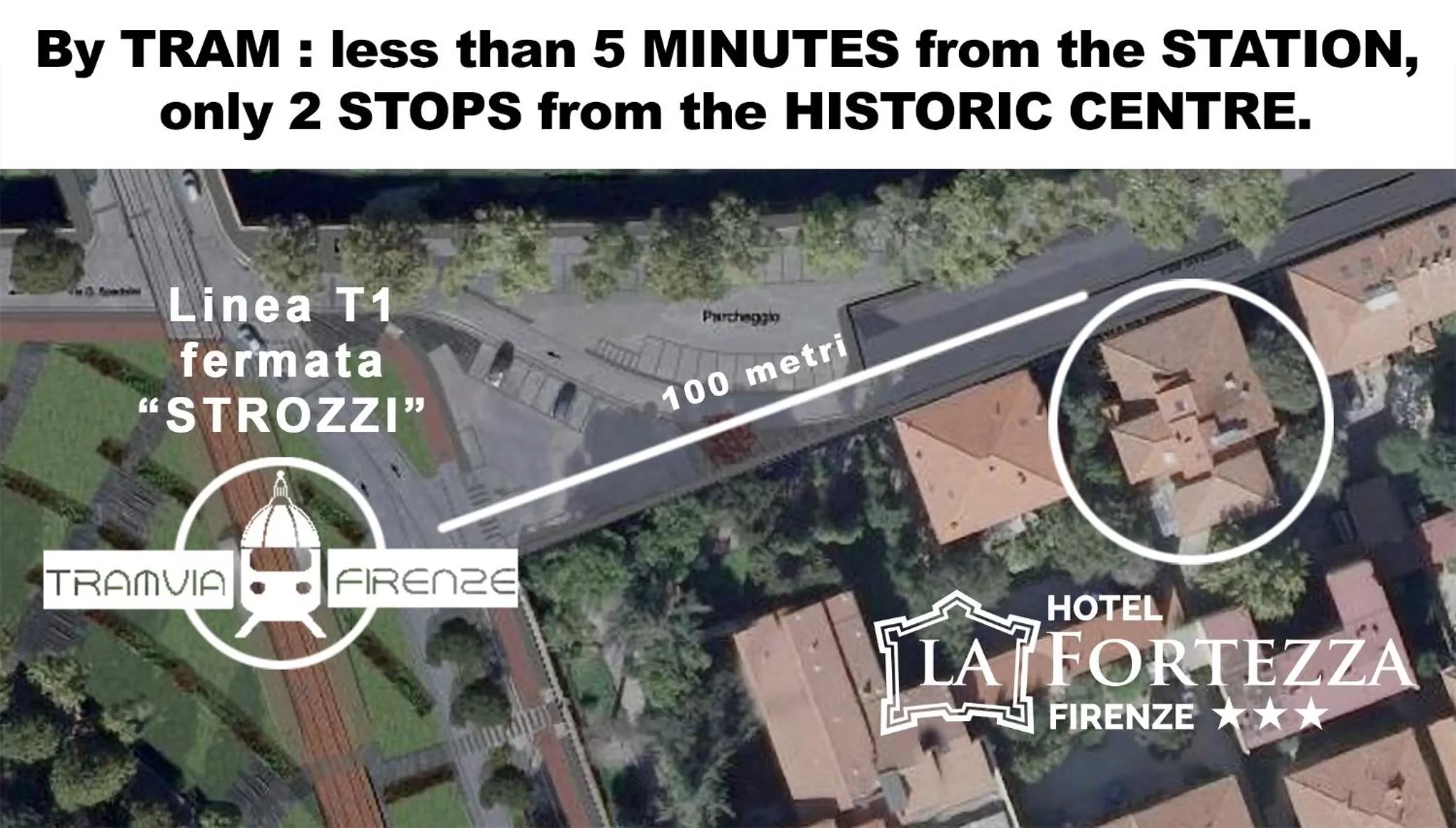 Facade/entrance in Hotel La Fortezza