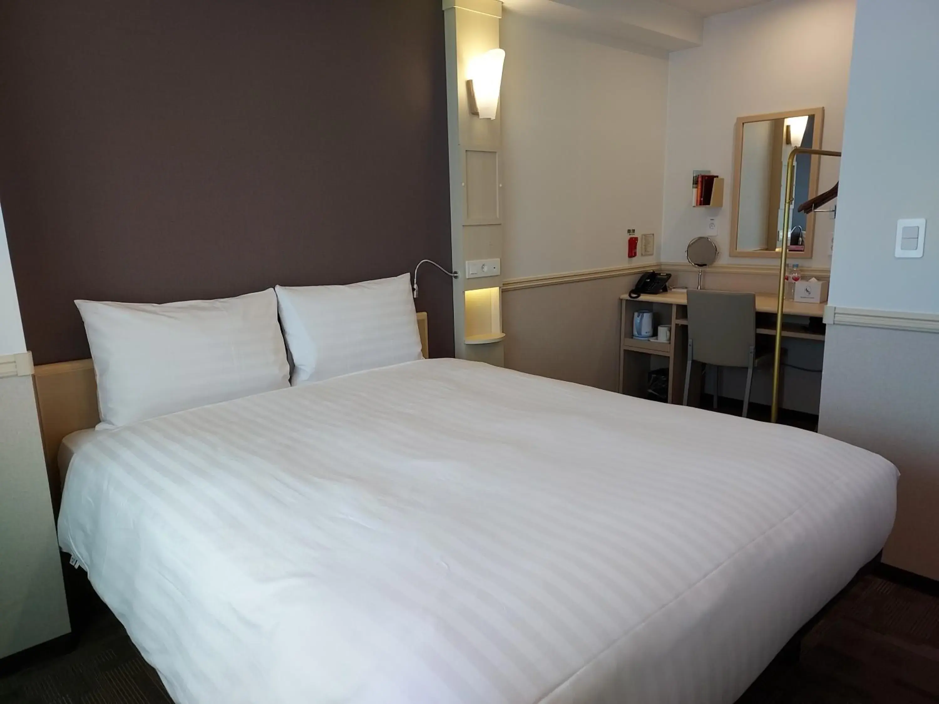 Bed in Toyoko Inn Changwon Bed in Toyoko Inn Changwon