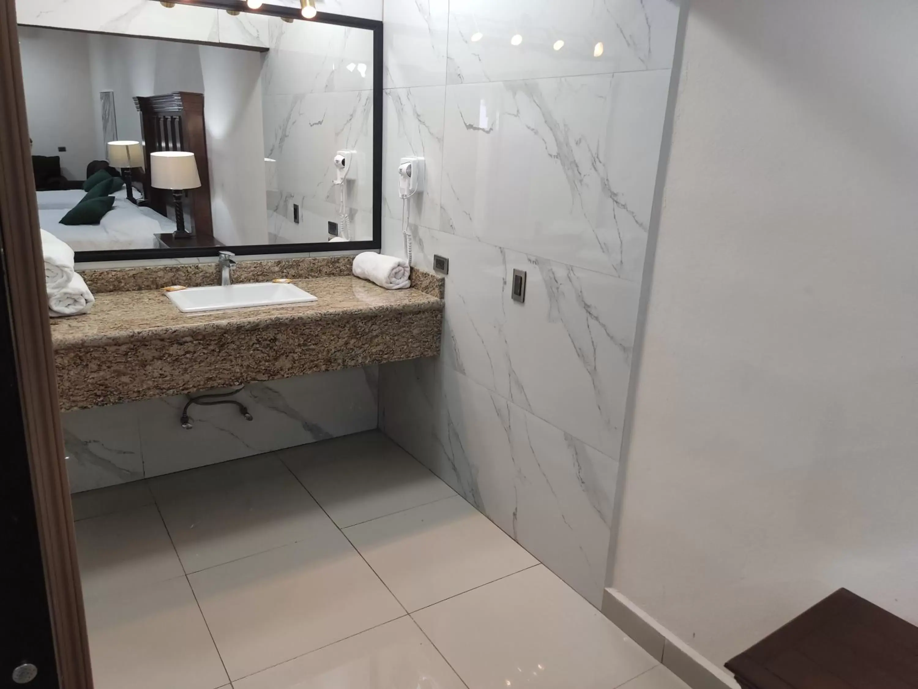 Bathroom in Hotel Posada Santa Fe