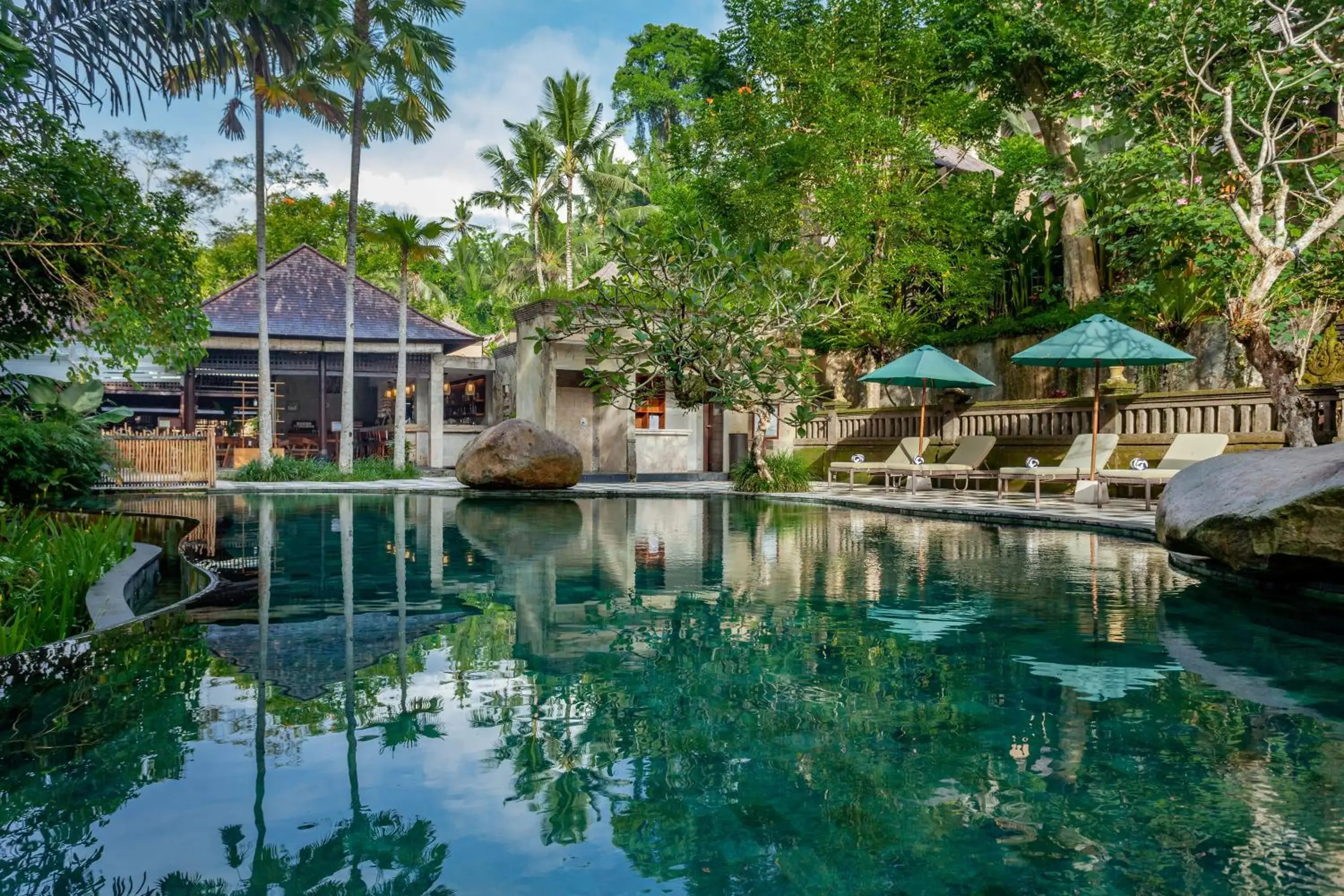 Swimming Pool in The Lokha Ubud Resort Villas and Spa
