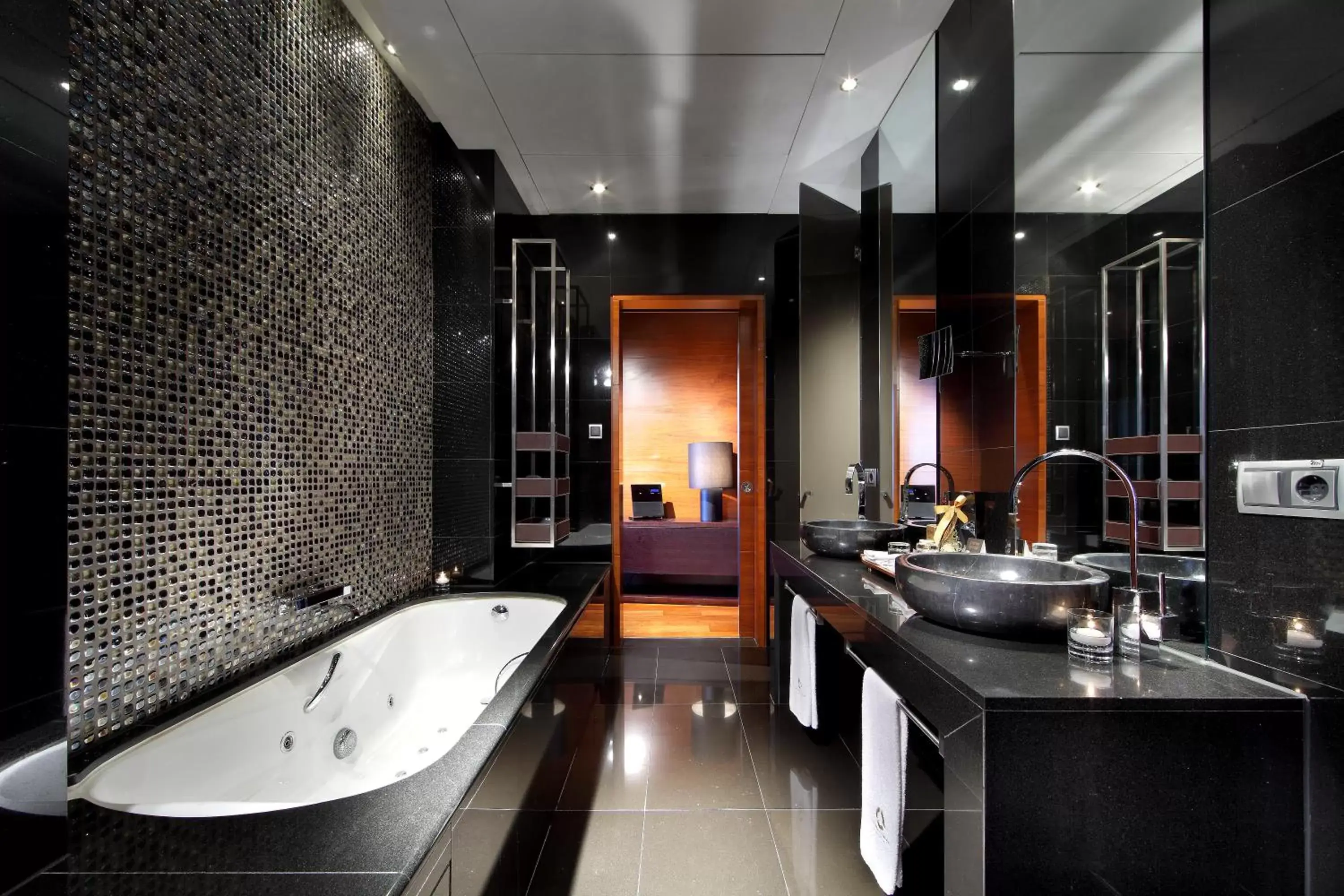Bathroom in Eurostars Madrid Tower