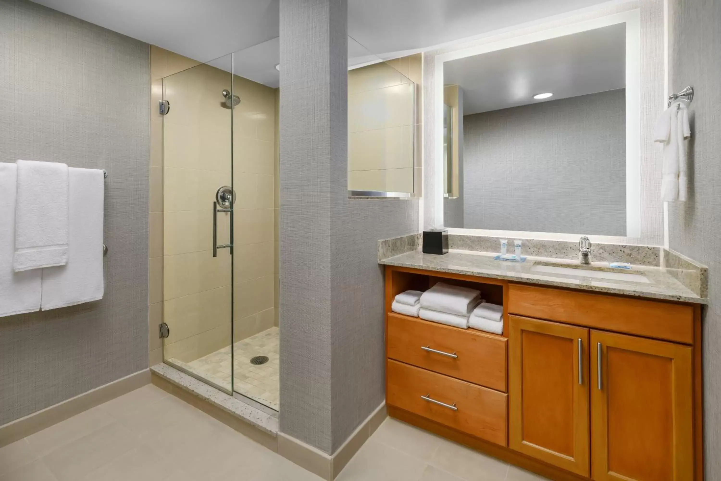 Bathroom in Hyatt House Fort Lauderdale Airport/Cruise Port