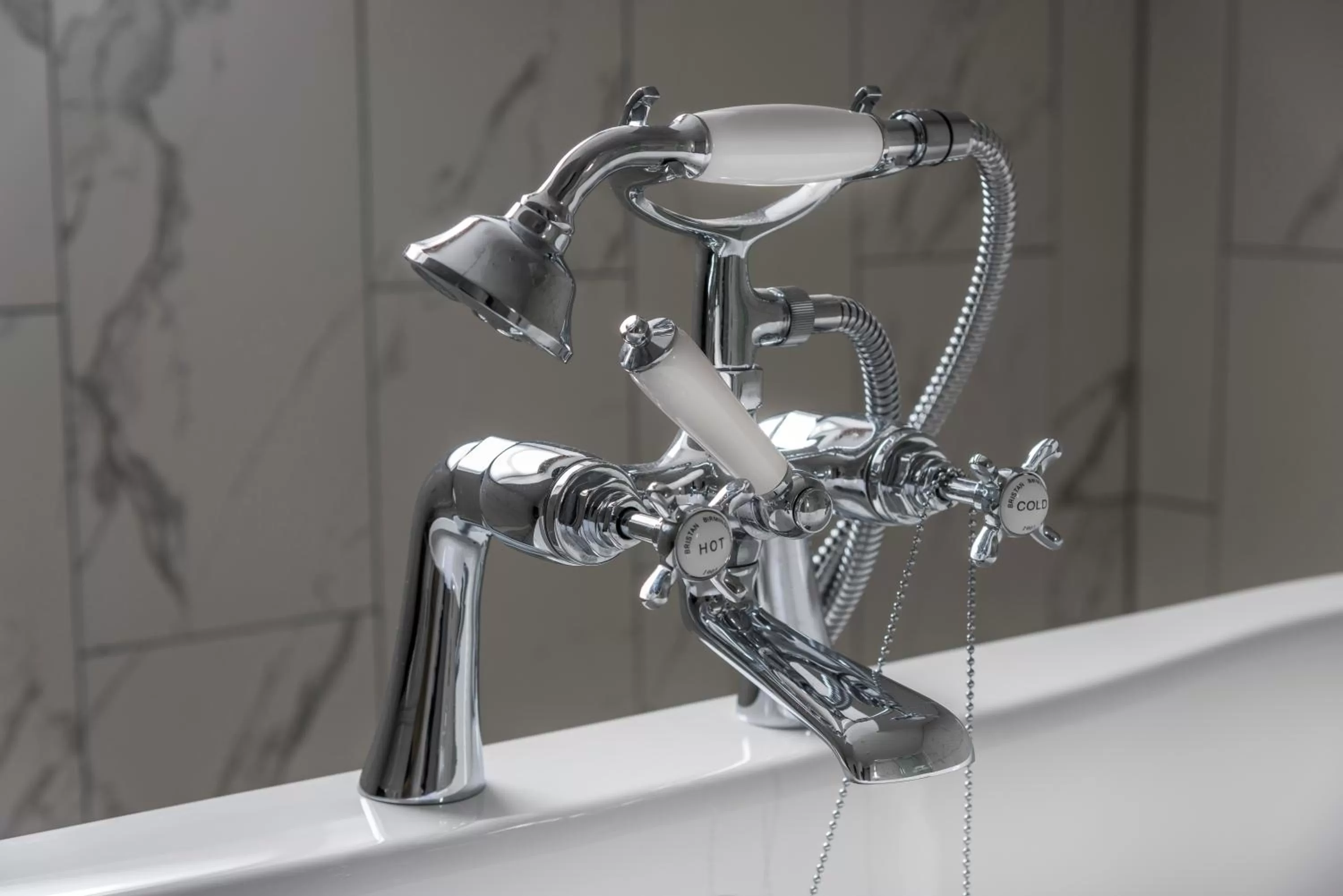 Bathroom in The Three Swans Hotel, Hungerford, Berkshire - The Coaching Inn Group