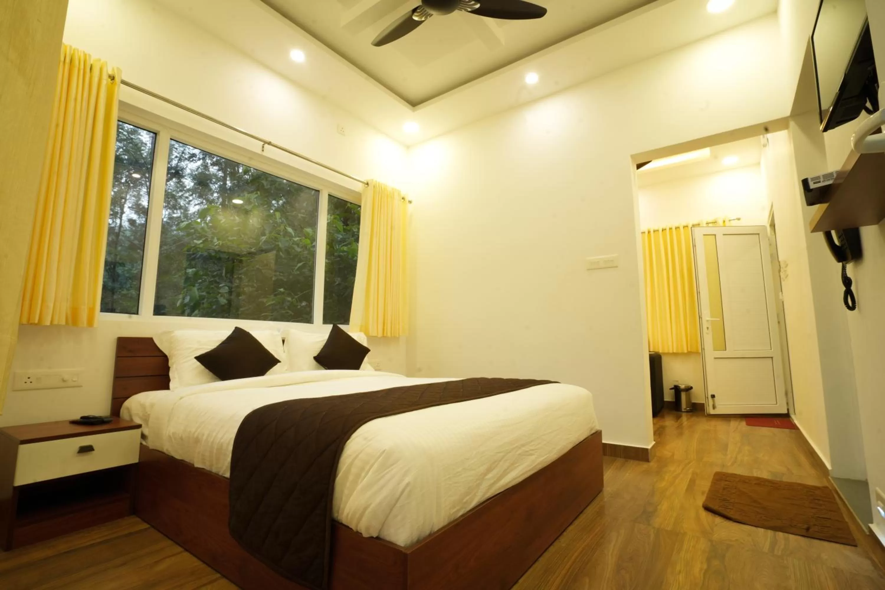 Bed in Misty Range Resorts