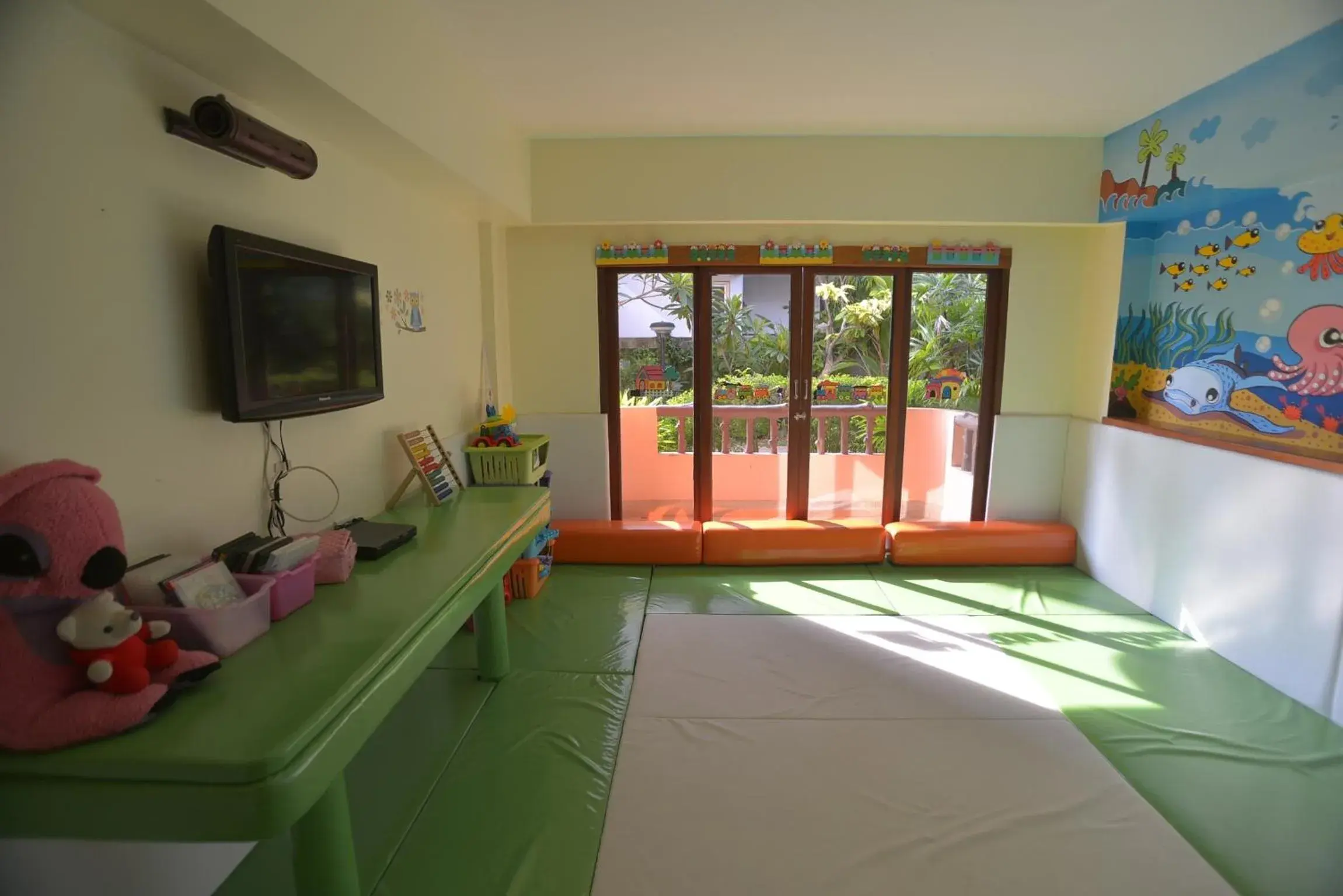 Kids's club, View in Srisuksant Resort