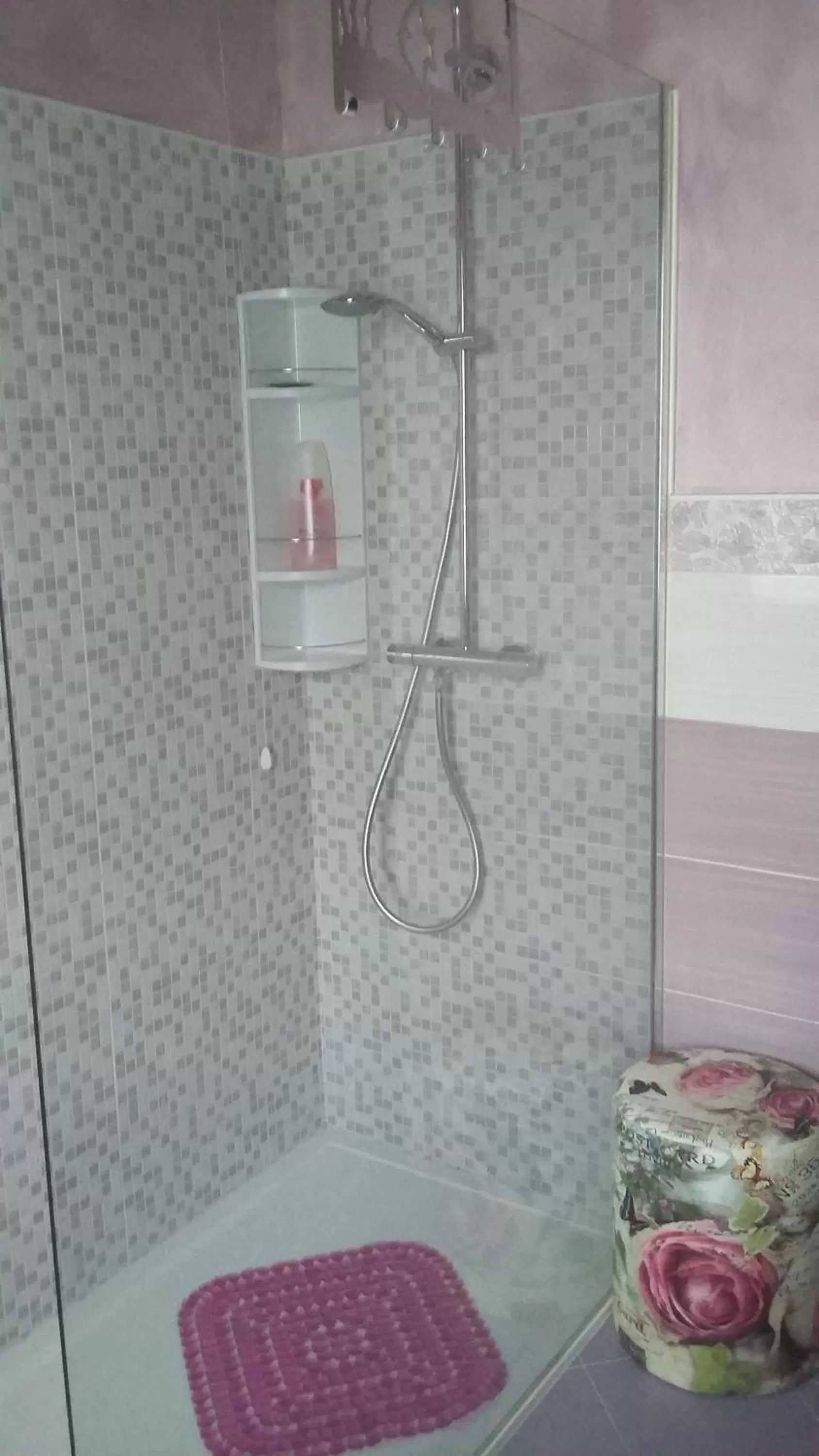 Shower in B&B Peschi in Fiore