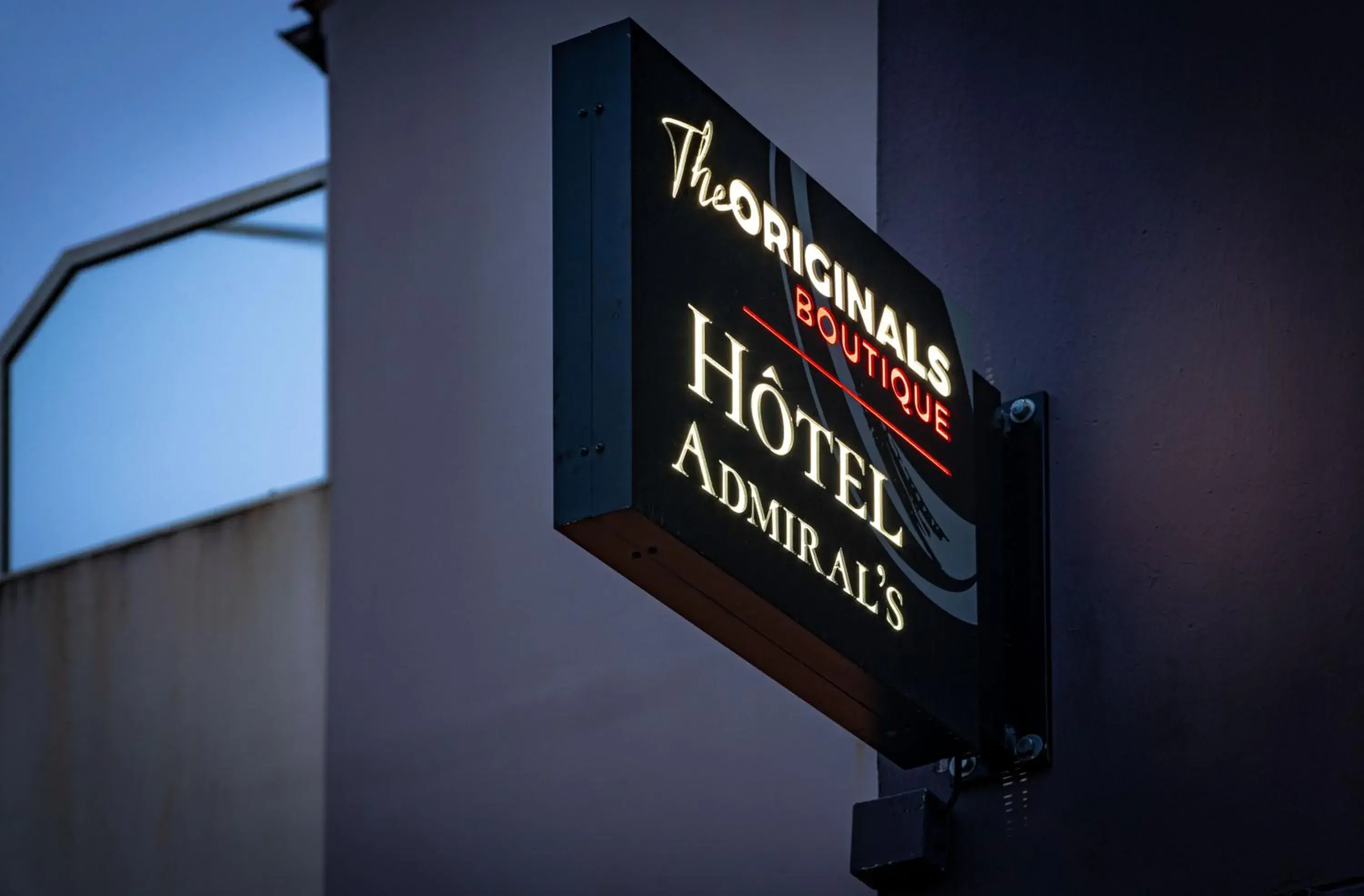 Property logo or sign, Property Logo/Sign in The Originals Boutique, Hotel Admiral's, Les Sables-d'Olonne (Inter-Hotel)