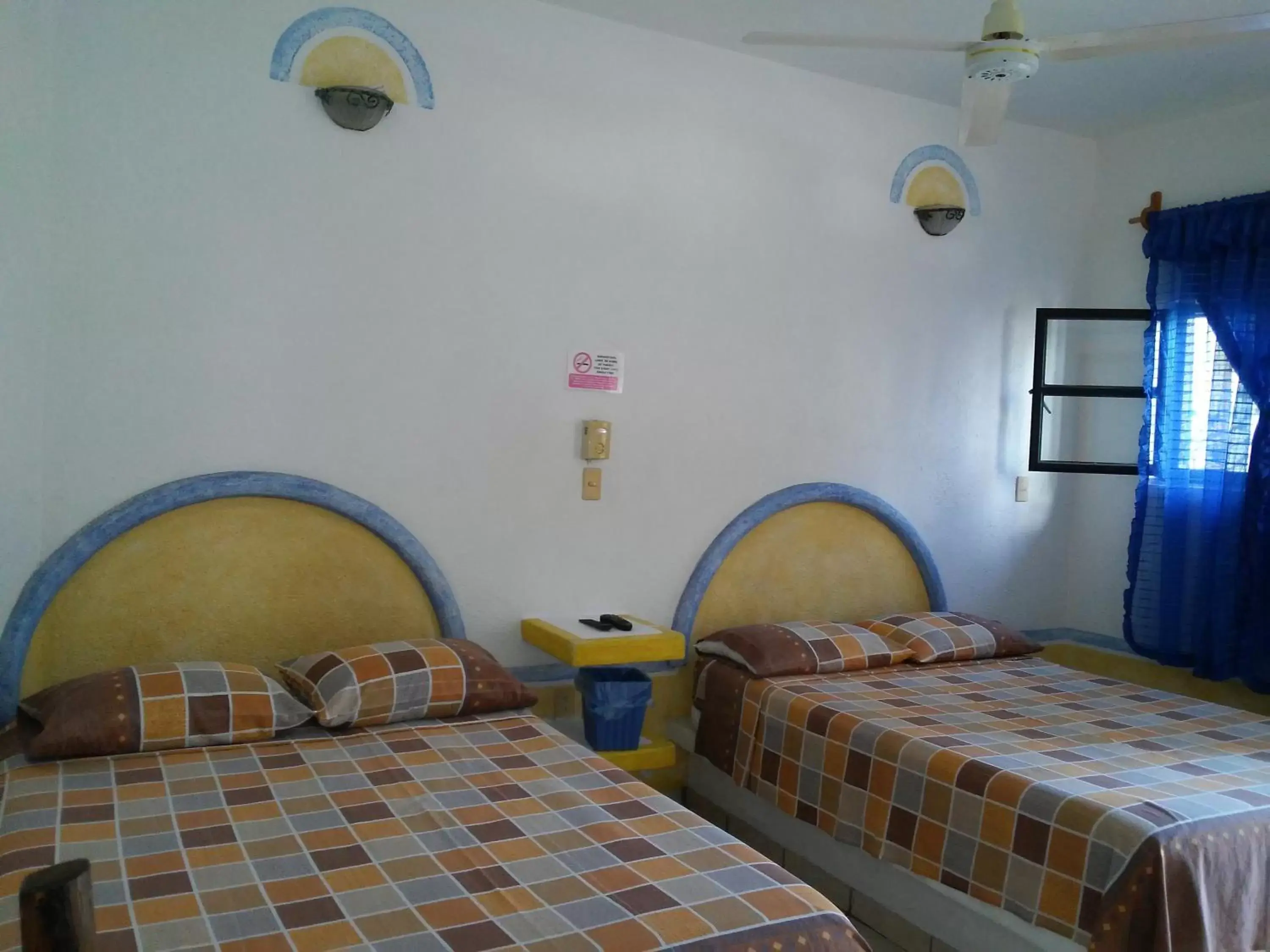 Bed in Hotel Sarabi