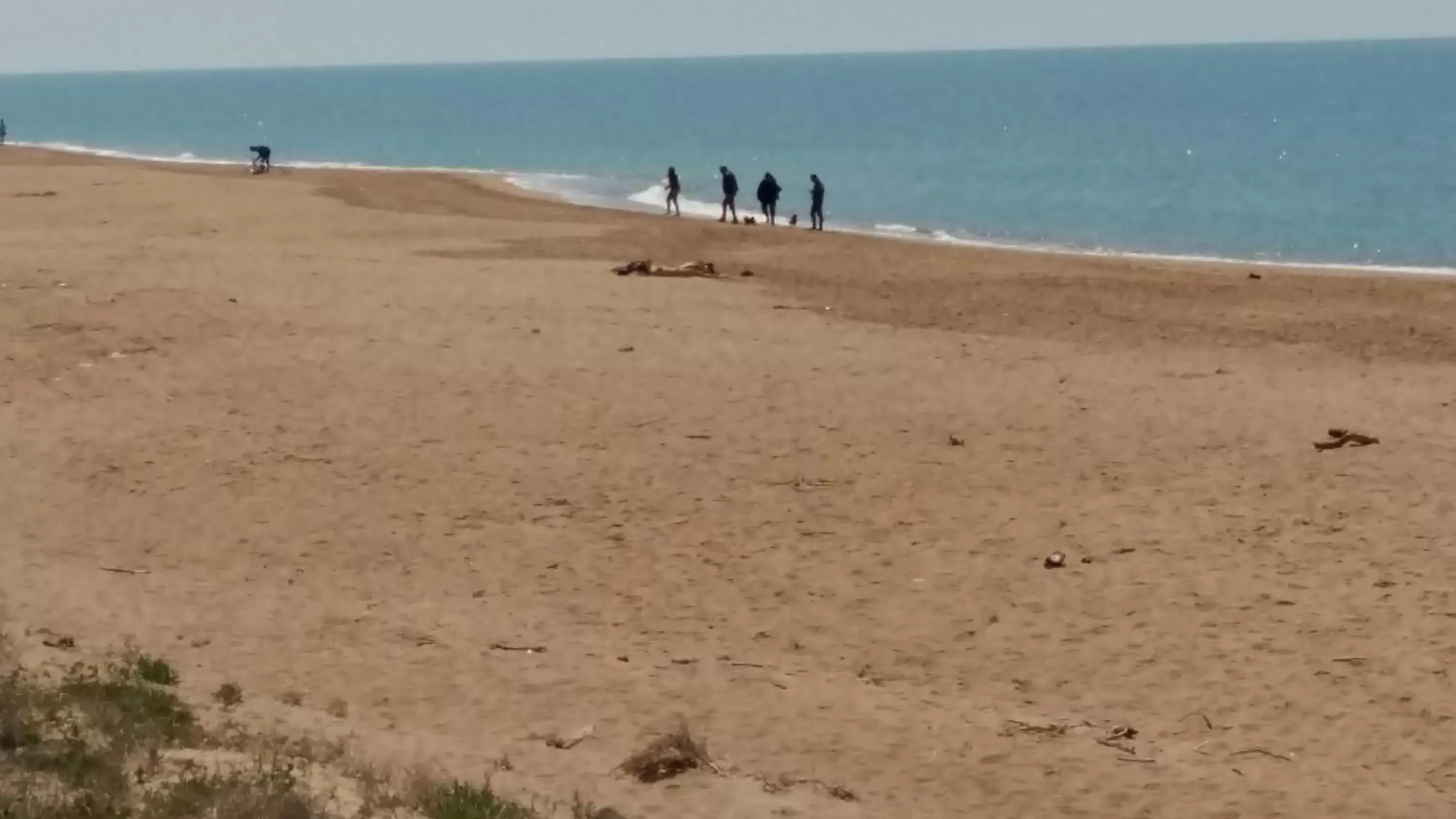 Beach in Vento di Tramontana