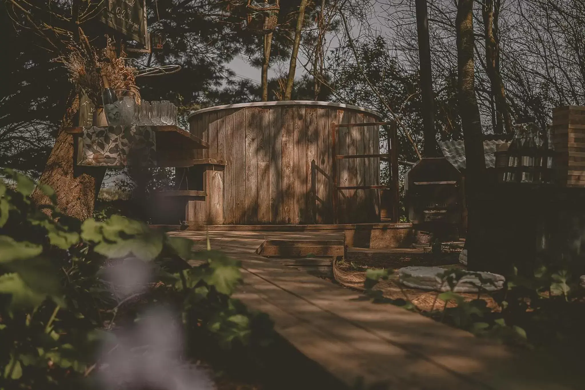 Hot Tub in Outbuildings Dorset