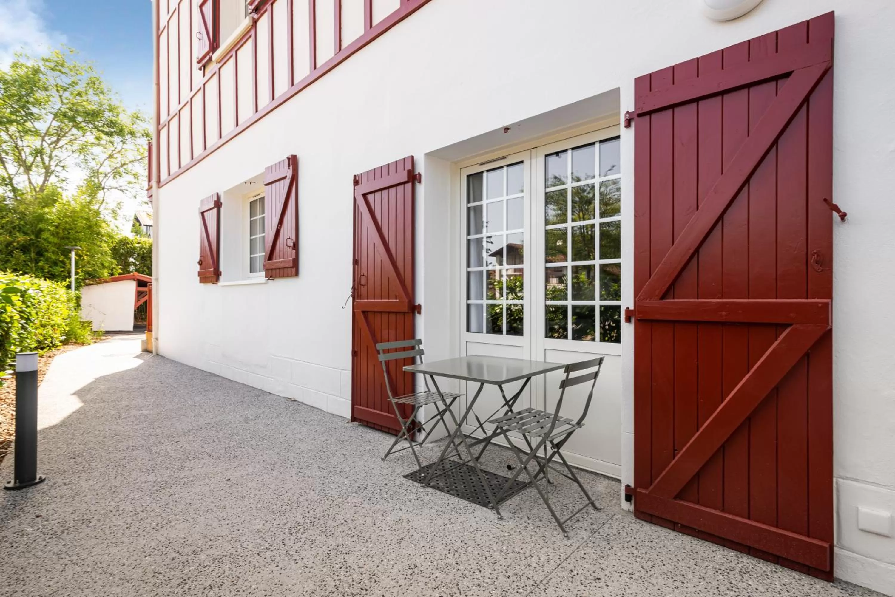 Patio in Résidence Ker Enia Meublés de Tourisme