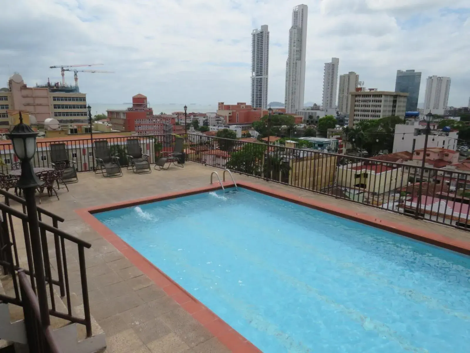 Pool View in Hotel Costa Inn