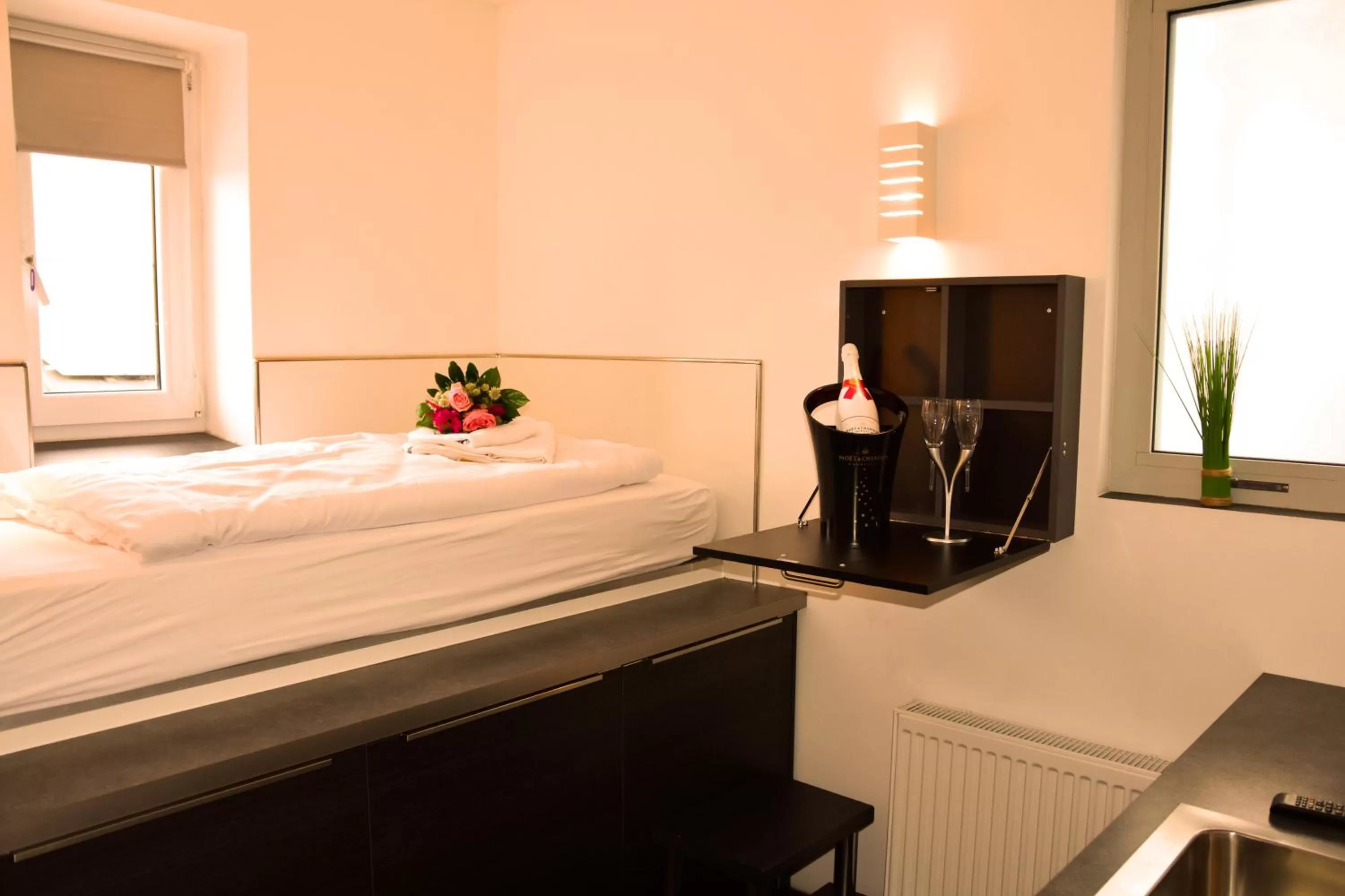 Bed in Hotel Walsroder Hof