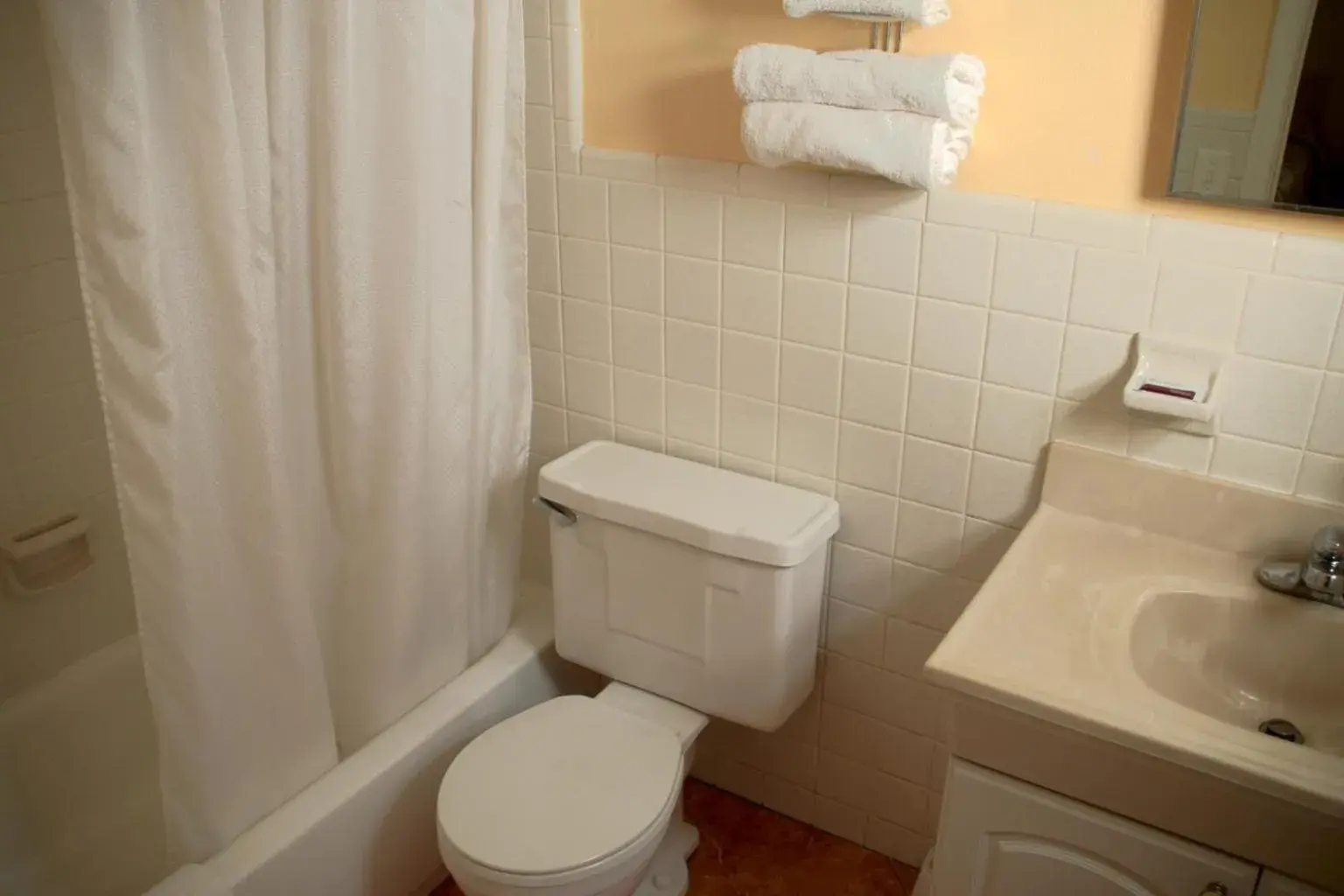 Bathroom in Lago Mar Motel and Apartments