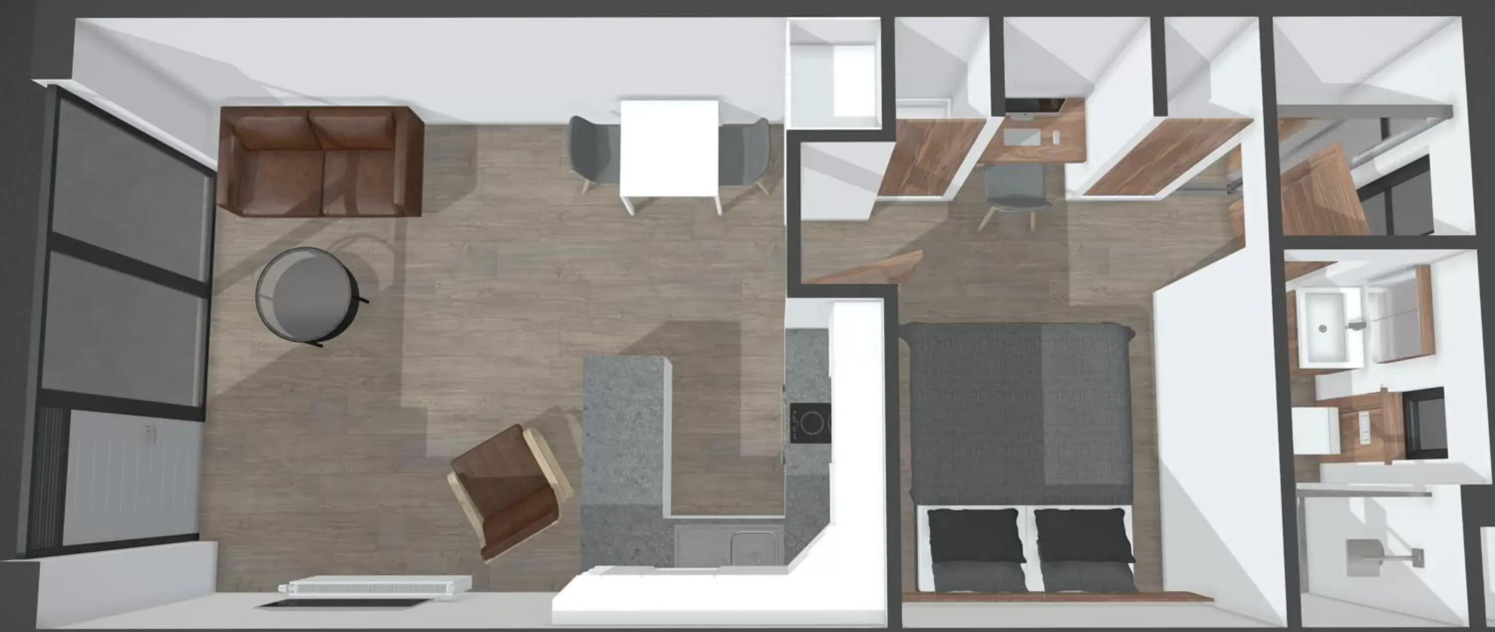 Floor Plan in Apartrooms Aberdeen