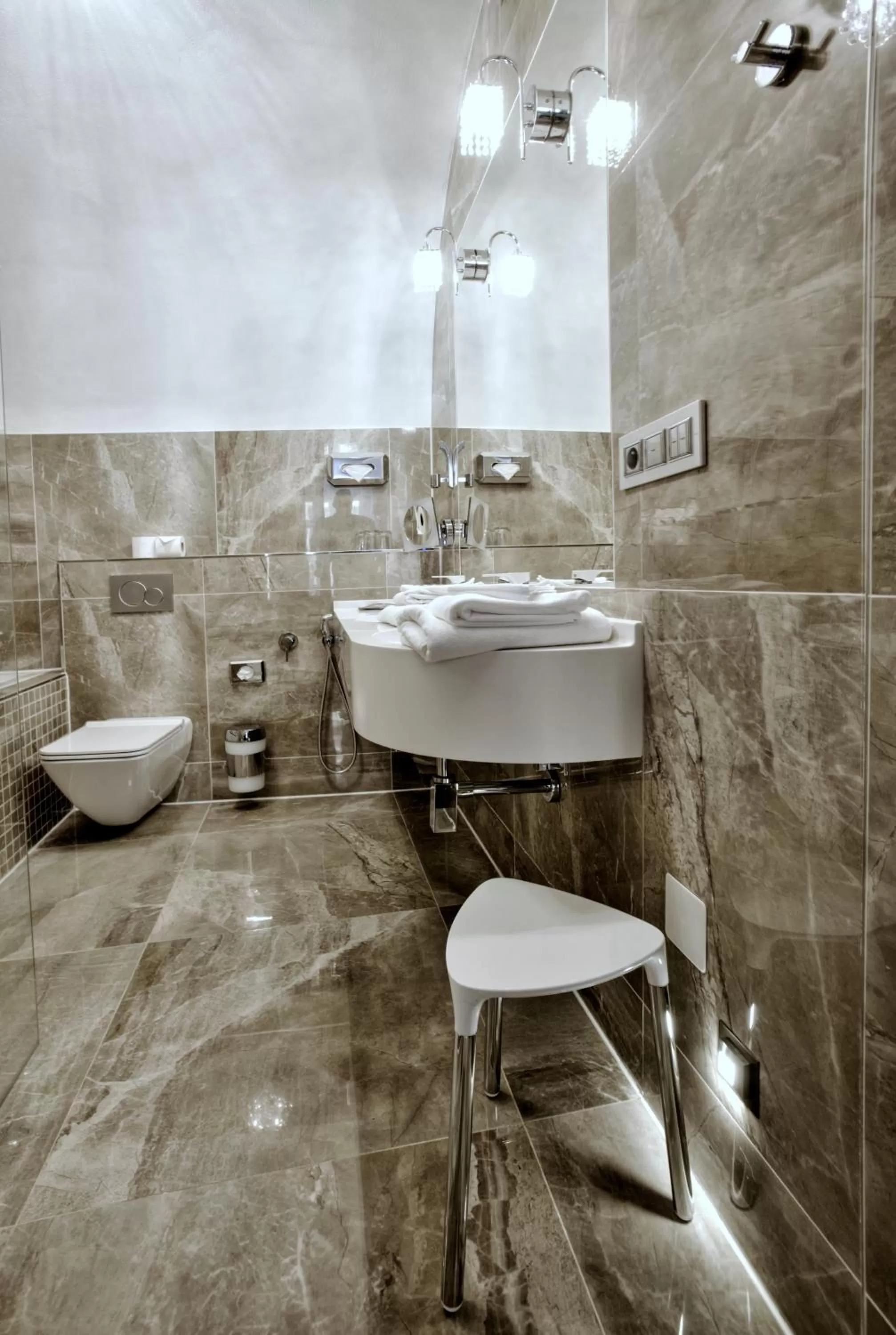 Bathroom in Hotel Grand