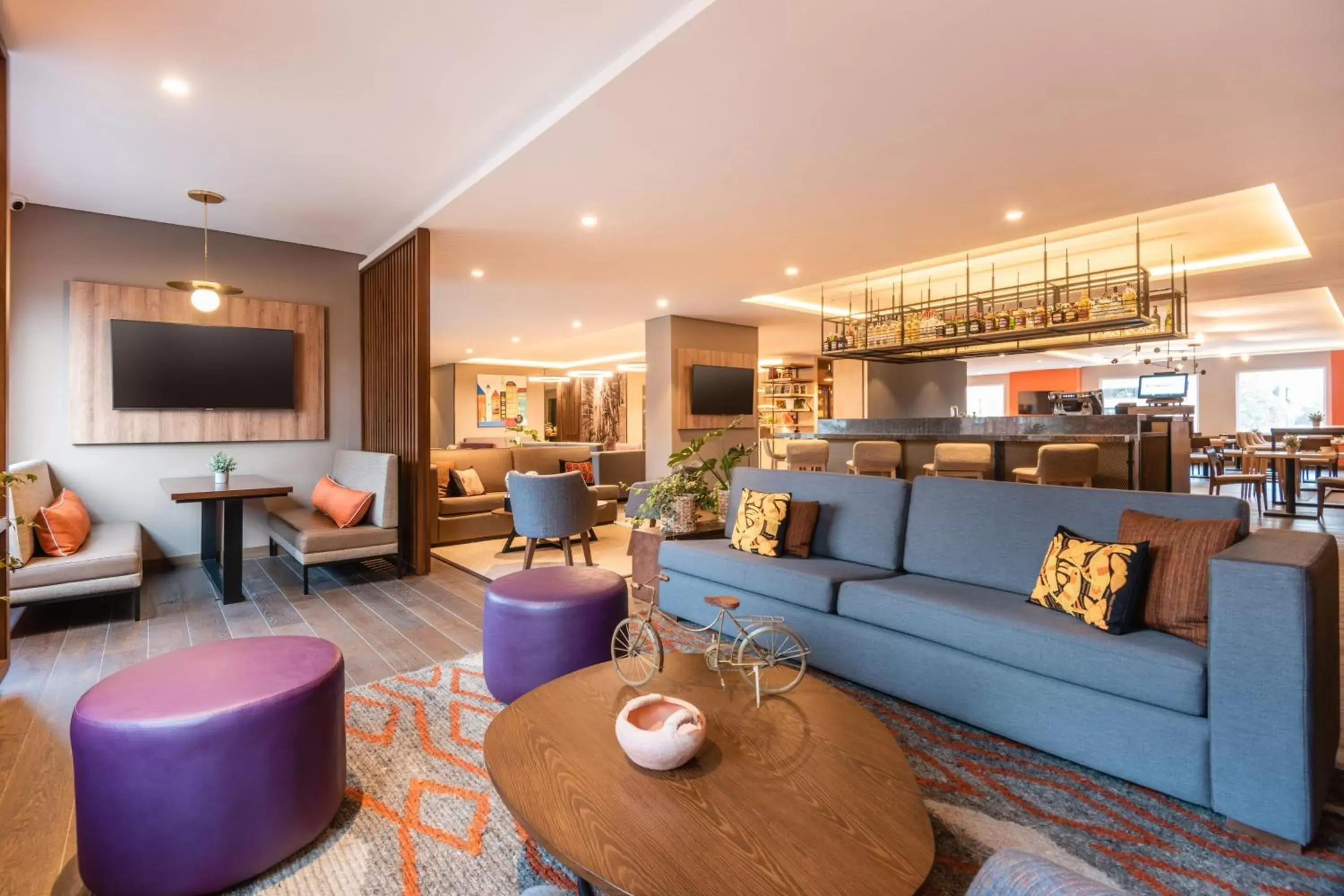Lobby or reception, Seating Area in Residence Inn by Marriott Bogota