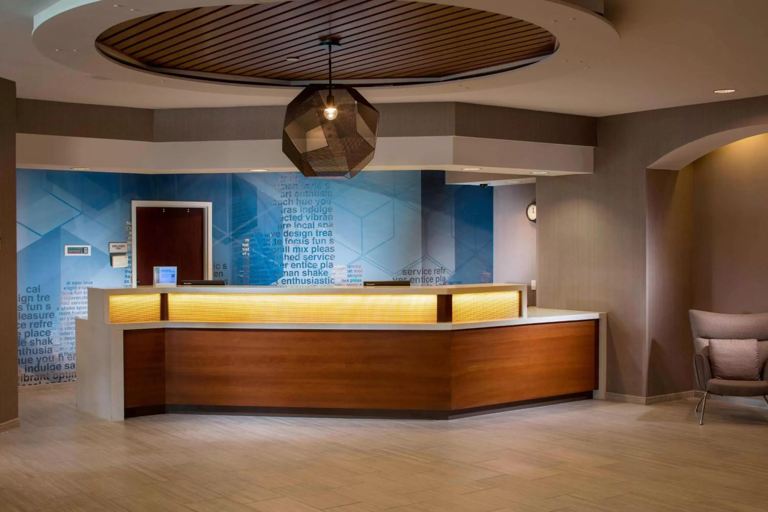 Lobby or reception, Lobby/Reception in SpringHill Suites Chicago Lincolnshire