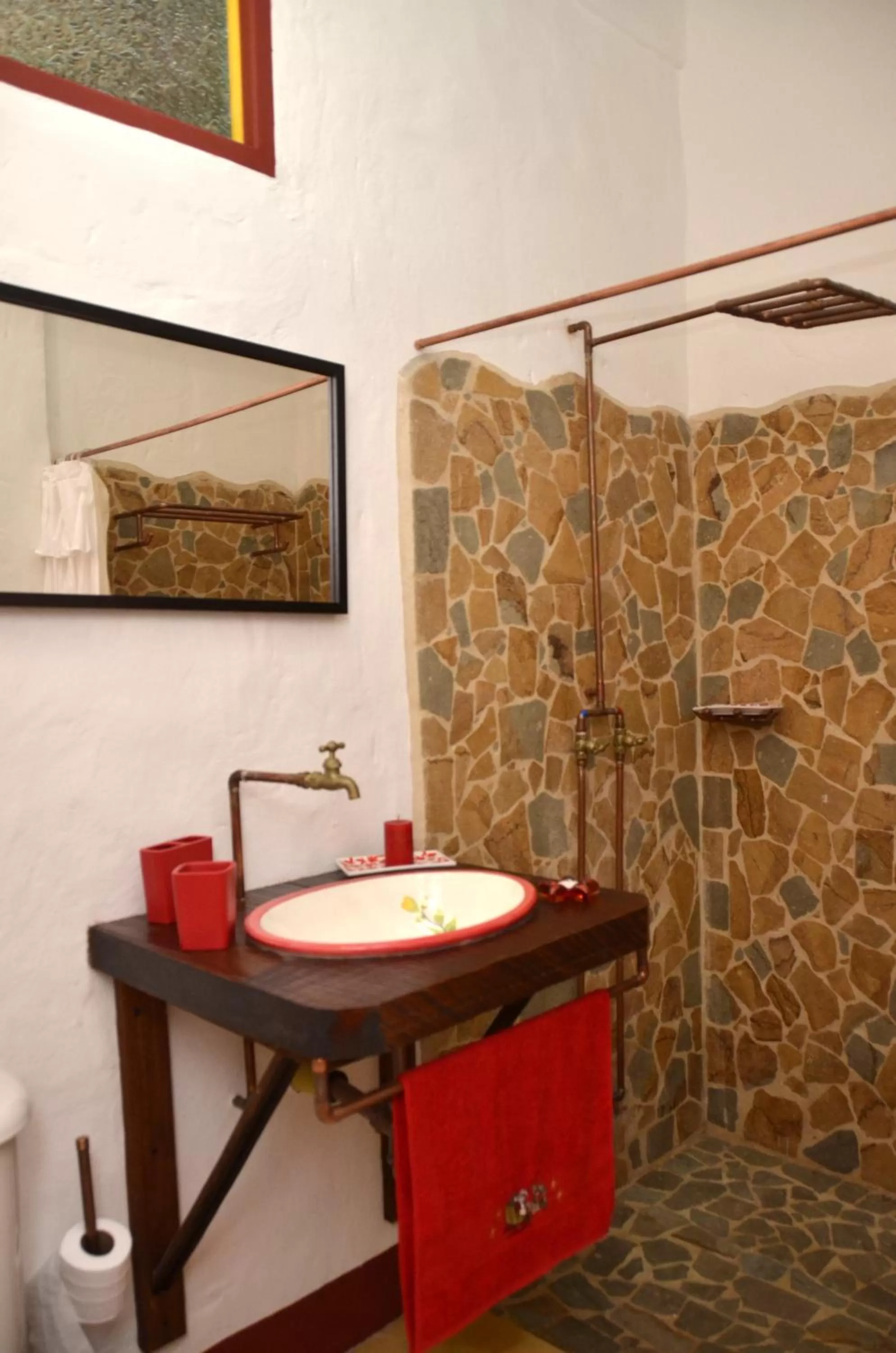 Bathroom in El Despertar Hotel