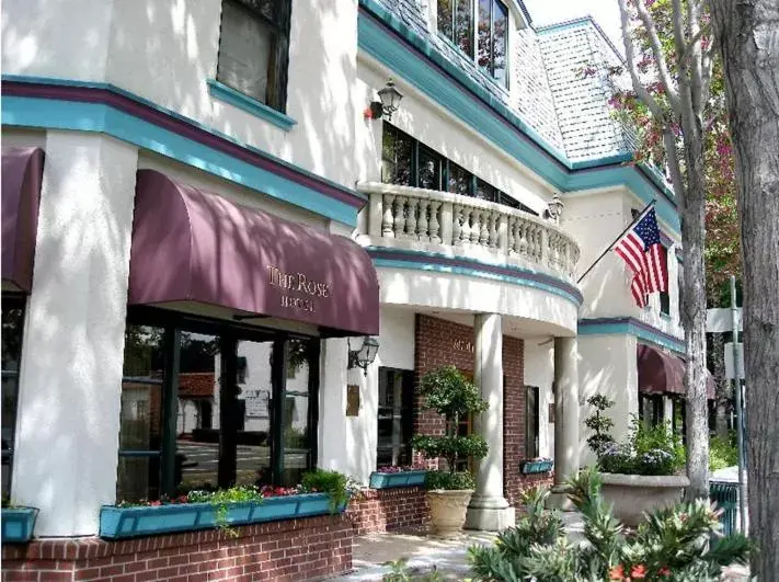 Facade/entrance, Property Building in The Rose Hotel